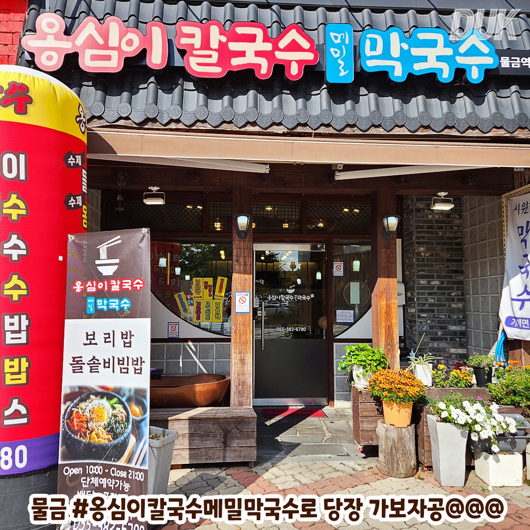 옹심이칼국수메밀막국수