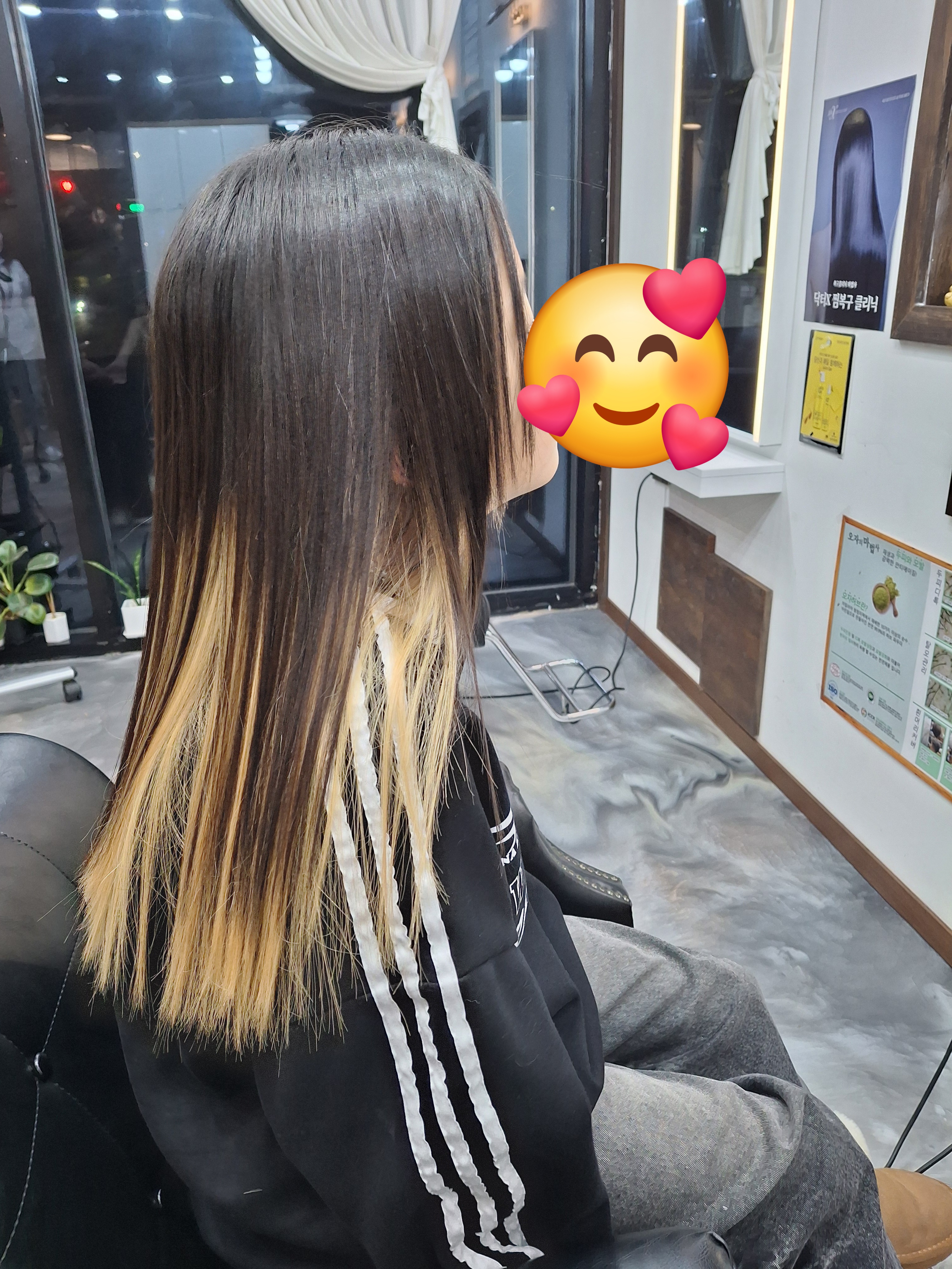 W본헤어 오목천점 내부 또는 관련 모습