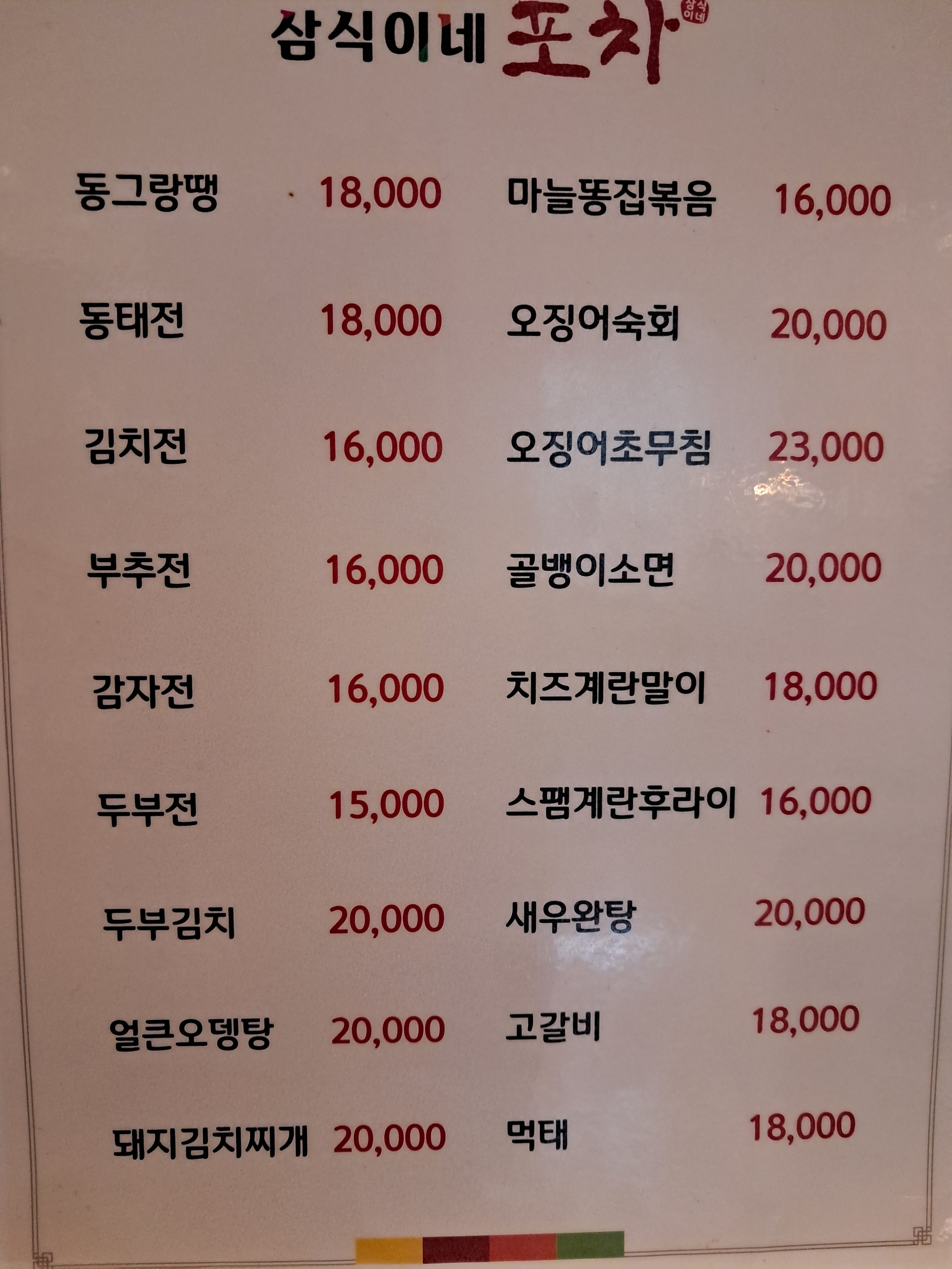 삼식이네