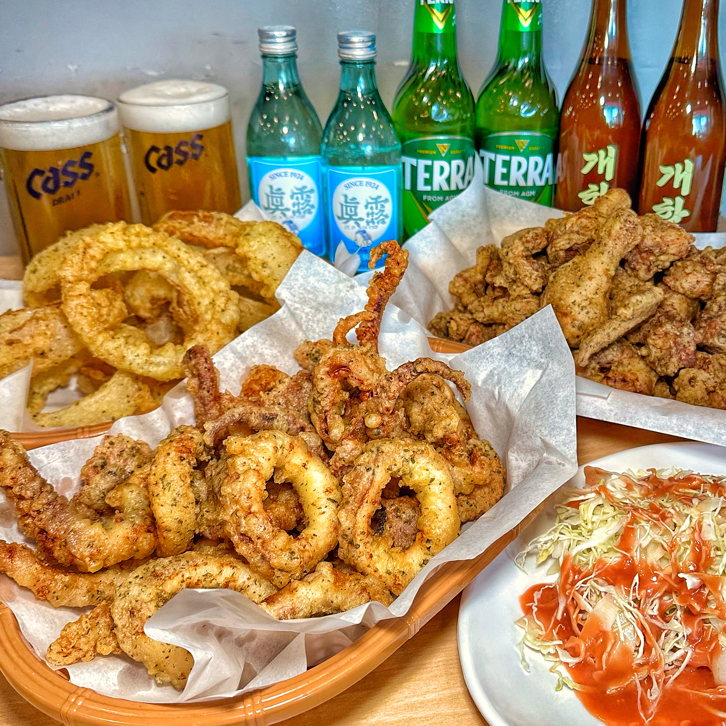 신포야채치킨 신포시장본점 내부 또는 관련 모습