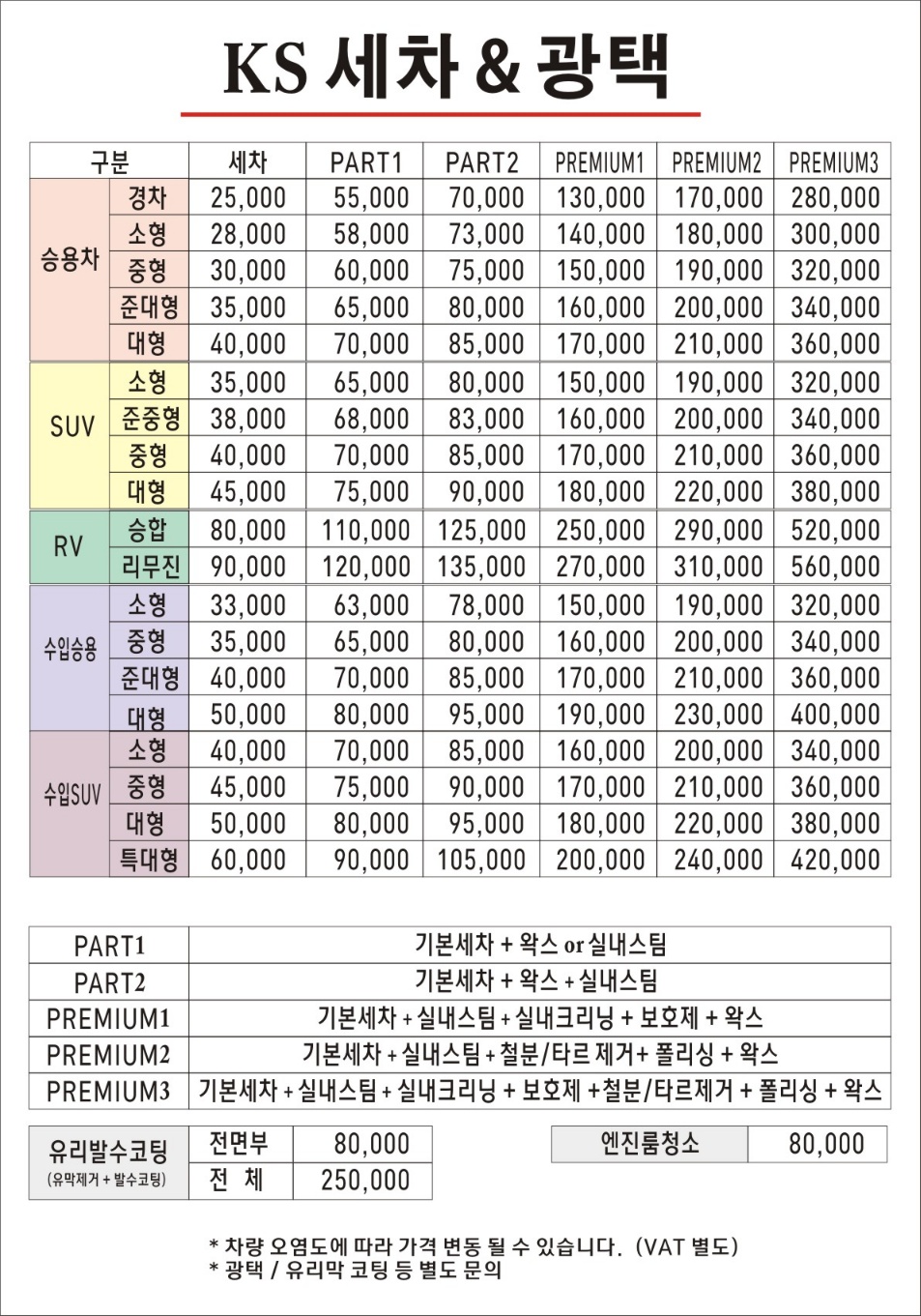 케이에스 세차n광택