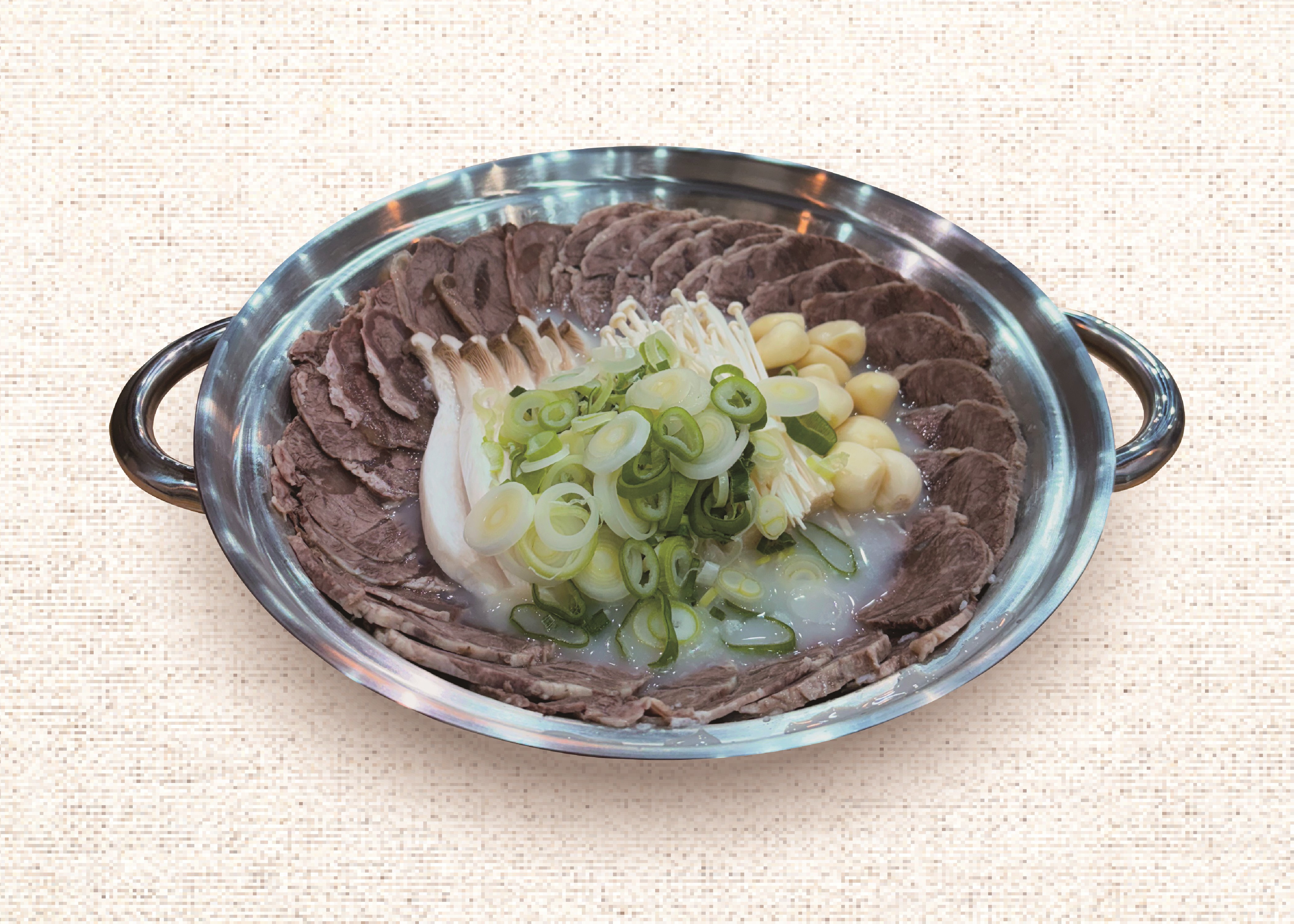 백가네 한우 사골 칼국수