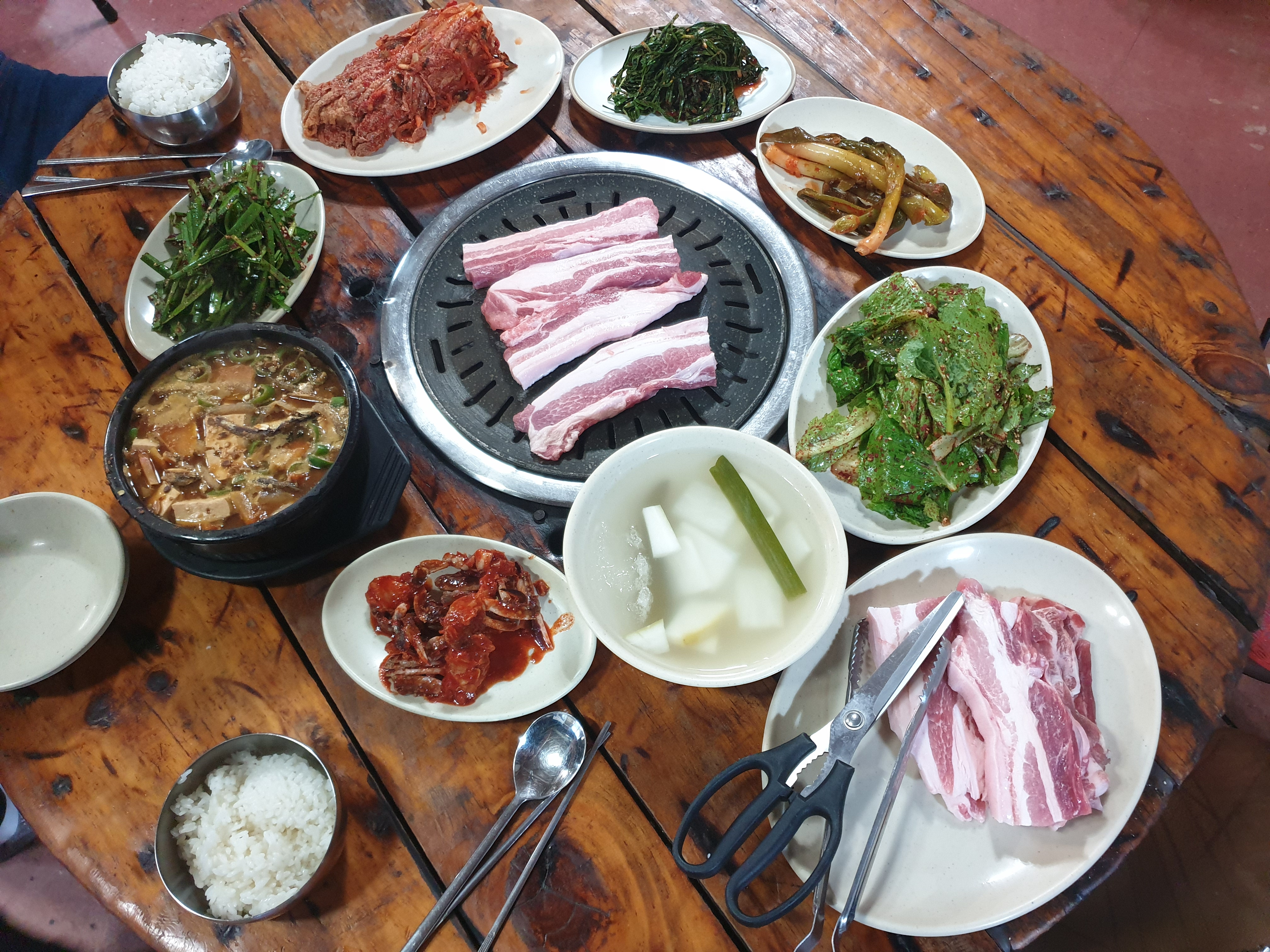 강물나라연탄삼겹살
