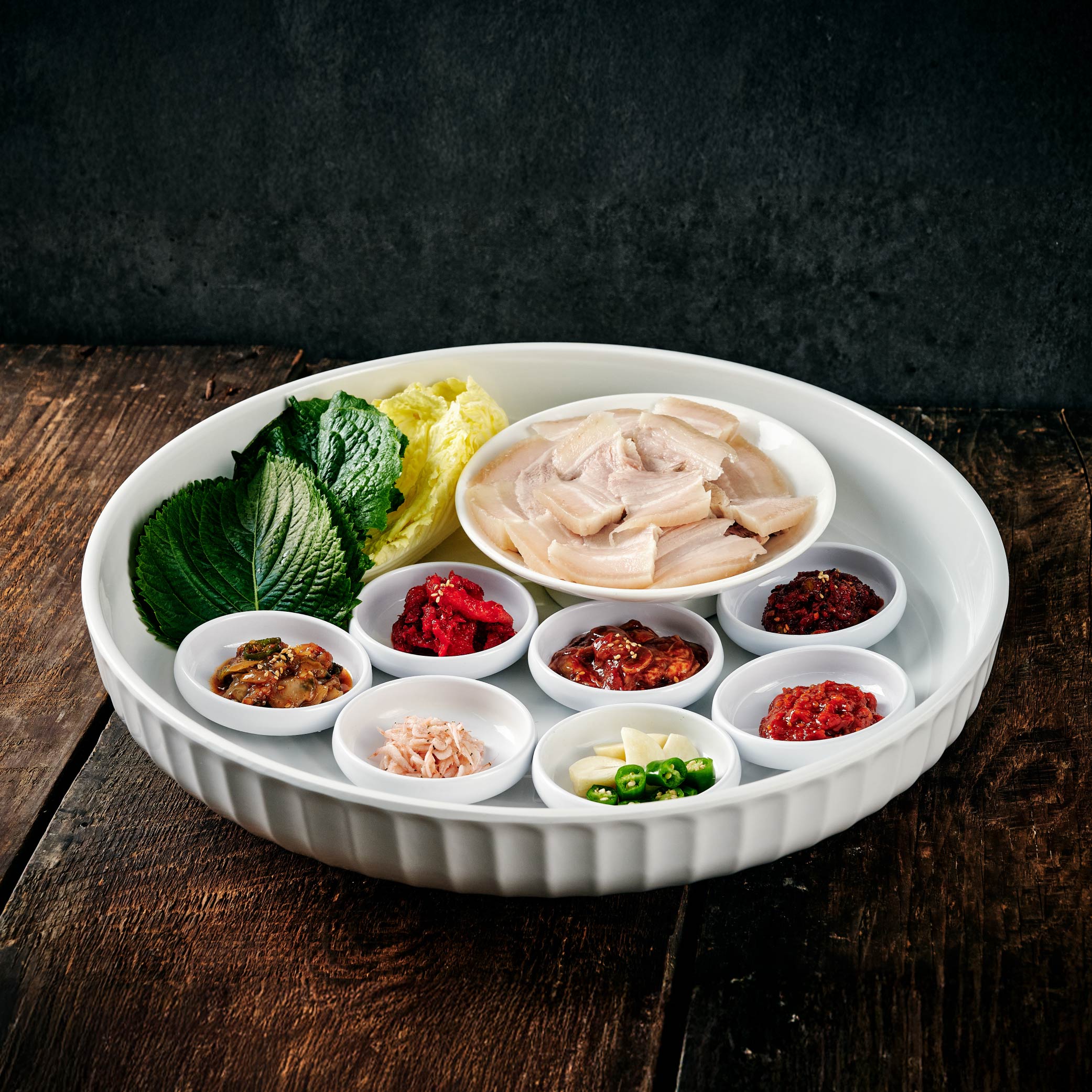 평이담백 뼈칼국수 문래점