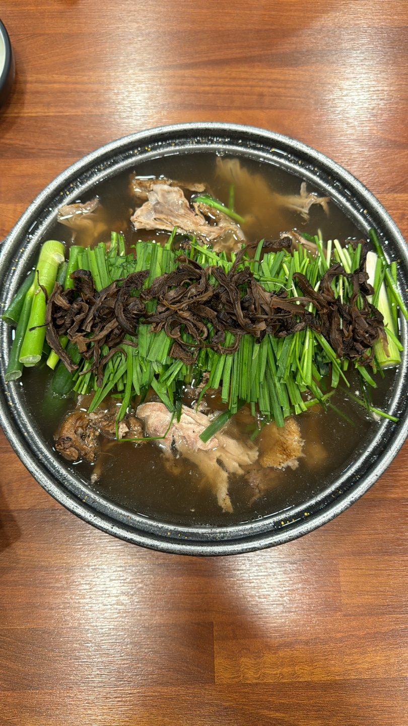 올능이 능이버섯백숙