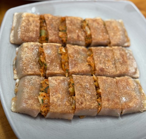 Potato pancake rolls