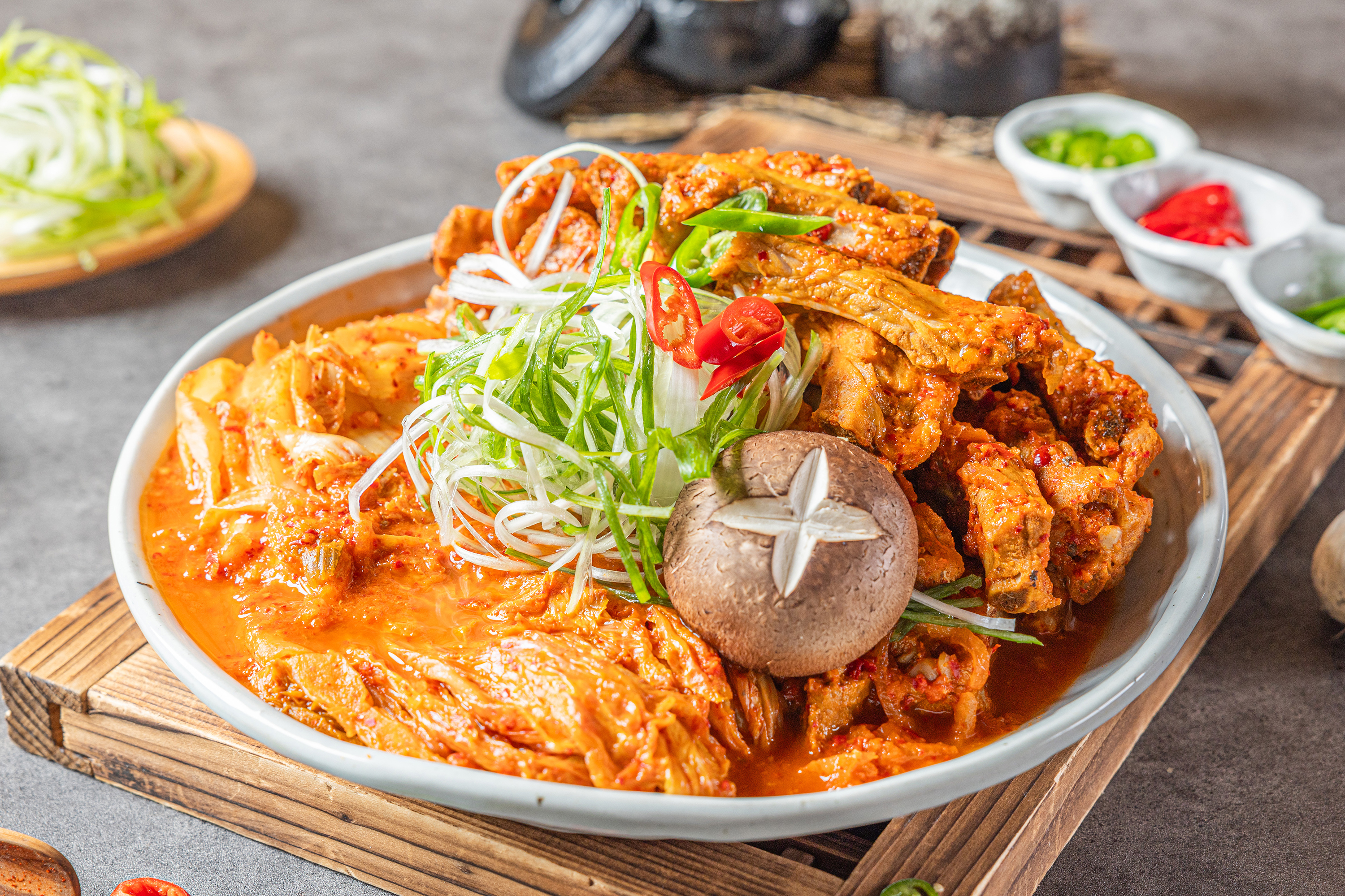 등갈비 김치찜