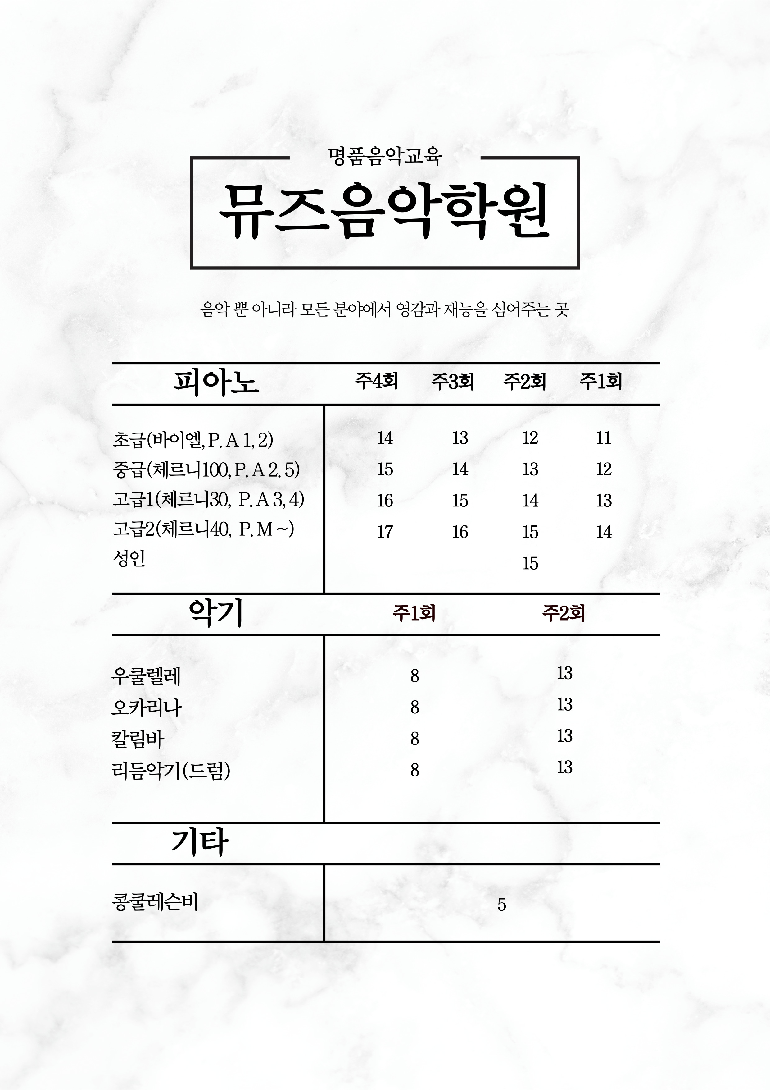 뮤즈음악학원