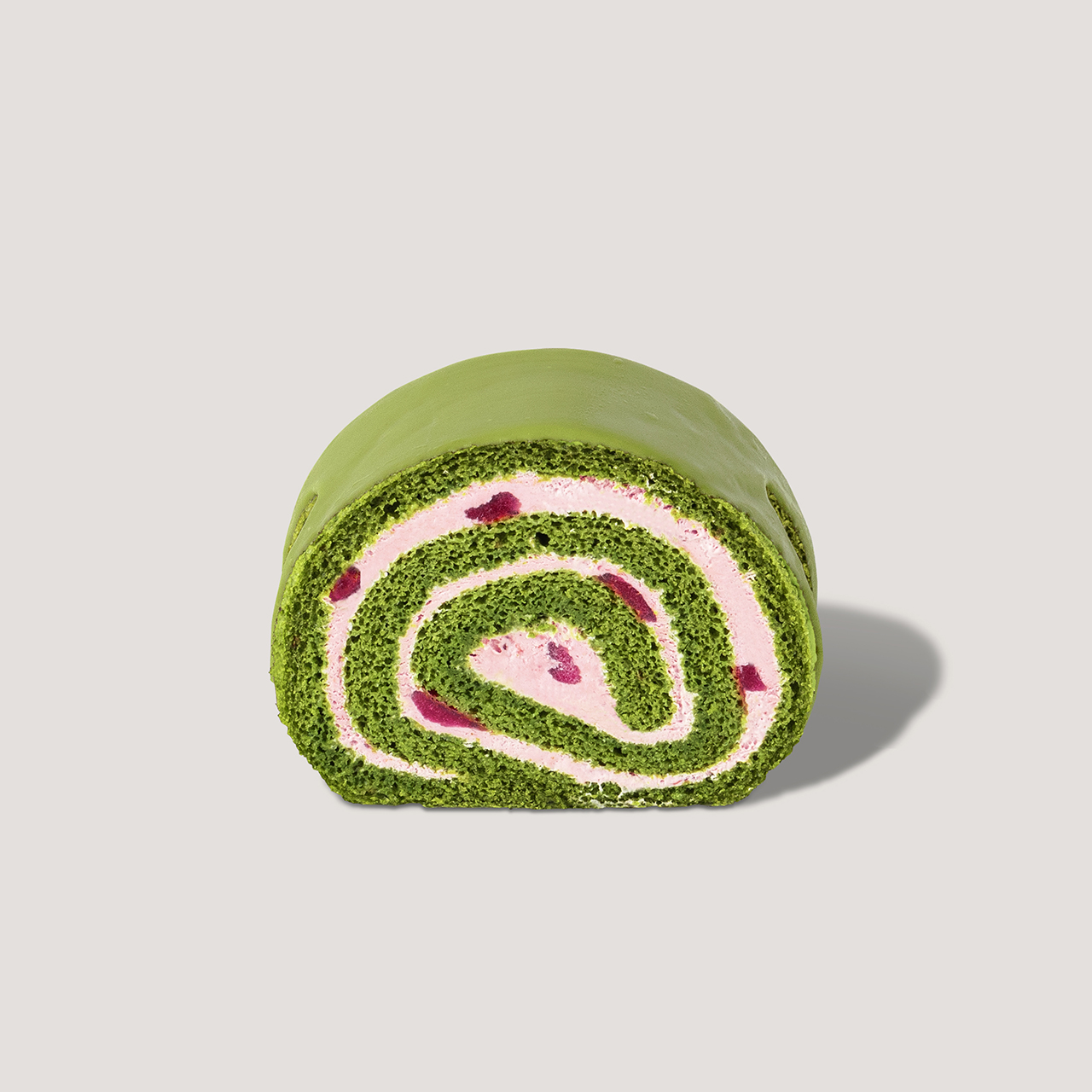 Strawberry Swiss Roll (Slice)
