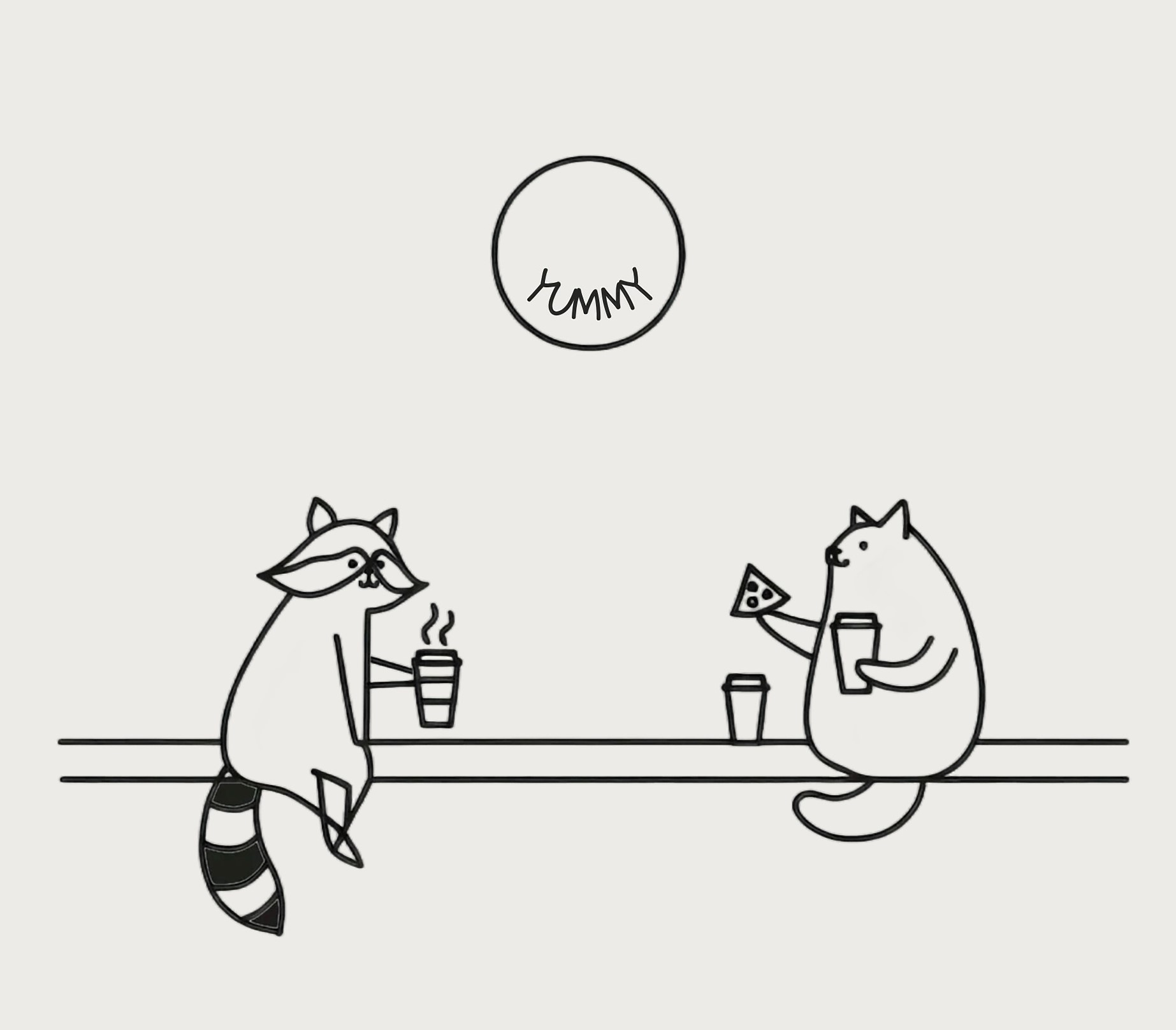 야미피자&커피