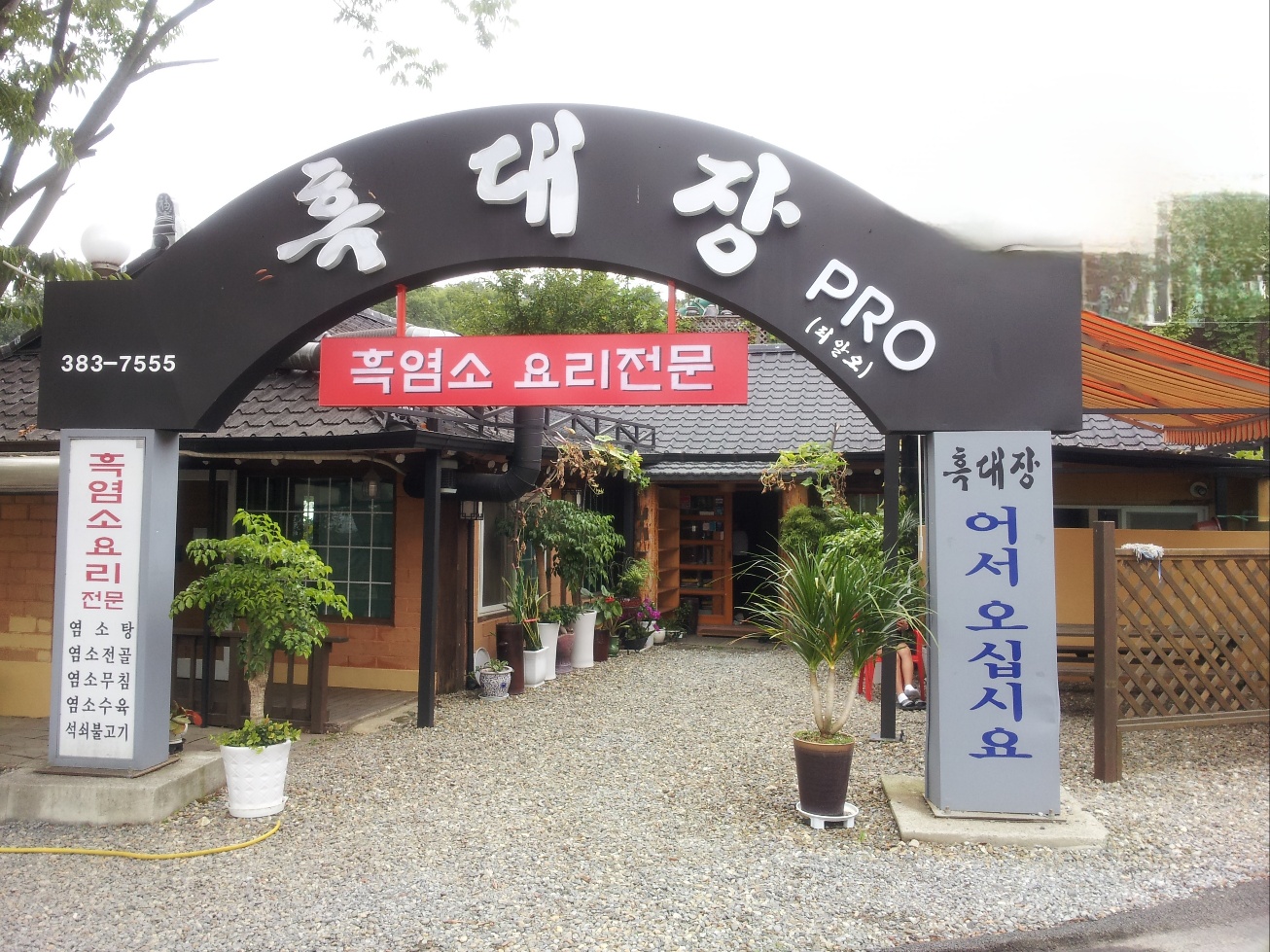 흑대장흑염소