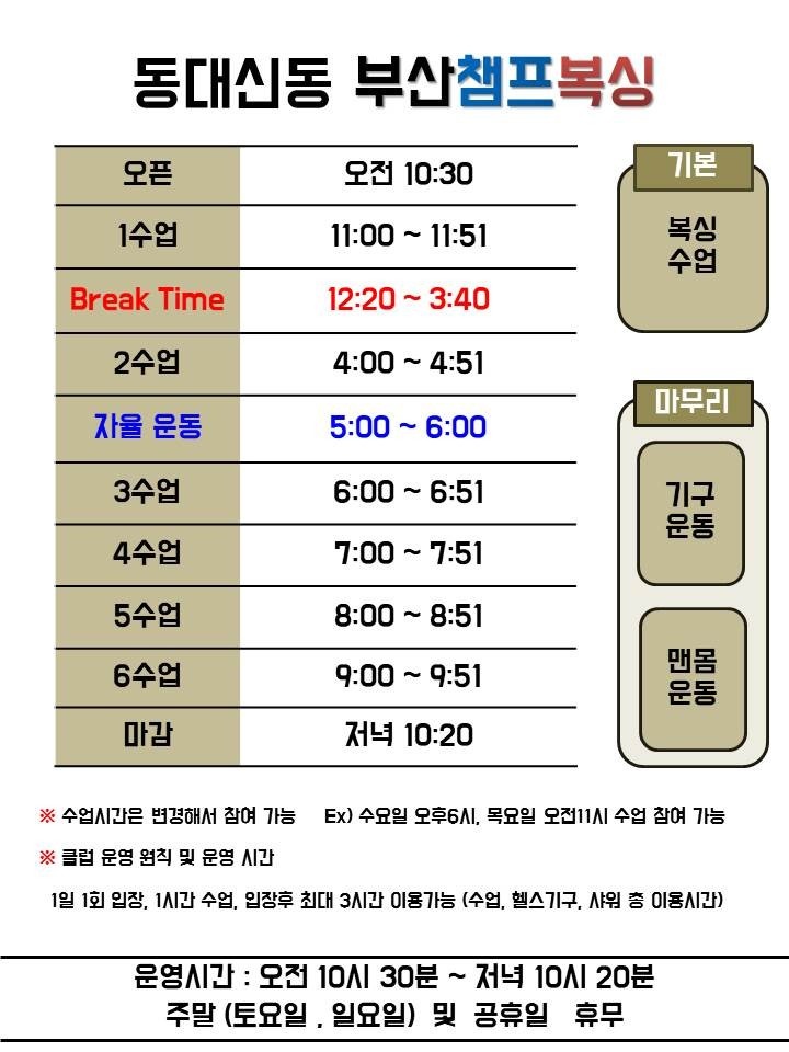 부산 서구 보수대로 복싱체육관 부산챔프복싱 내부 모습 2