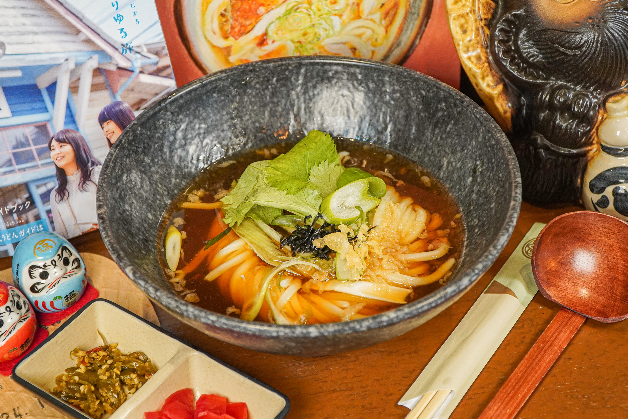*탱글부들호로록*카케 (따뜻한 우동)