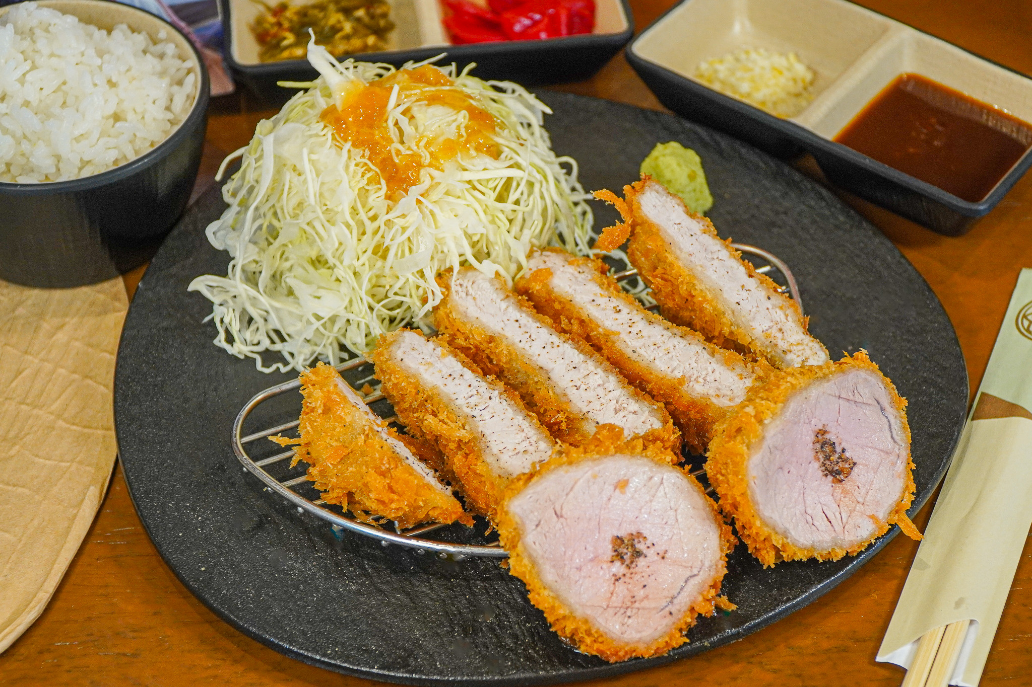 *등심+안심둘다먹지*모듬 카츠 정식