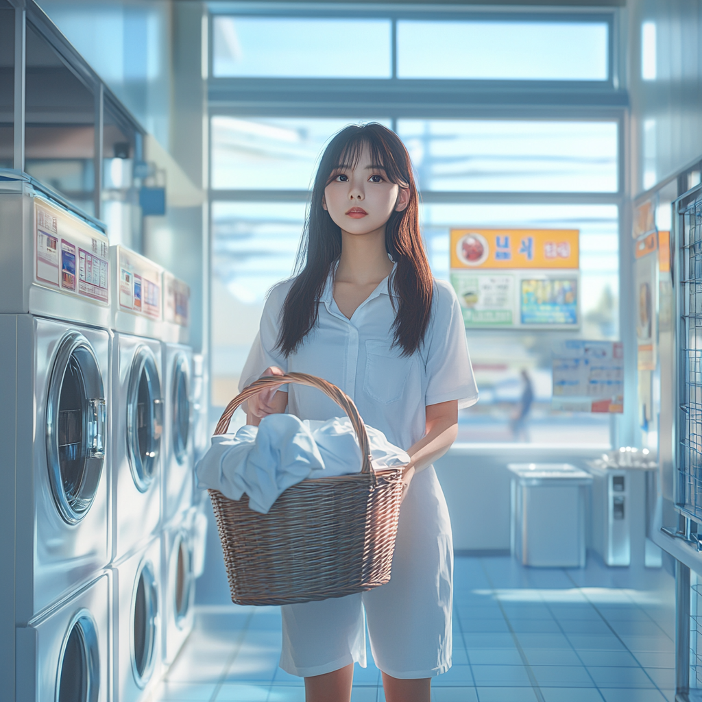 손빨래처럼 빨래방
