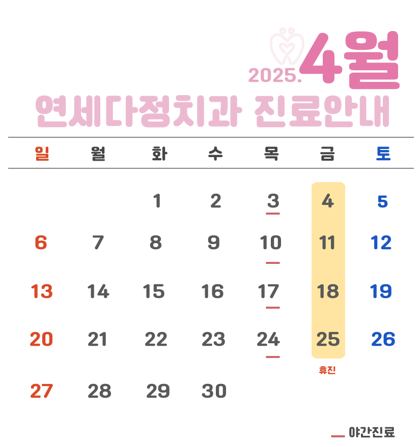 연세다정치과의원 대표 이미지