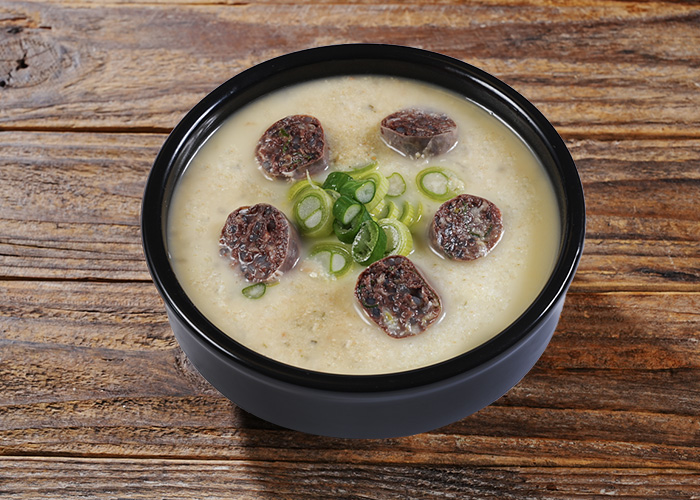 콩비지순대국