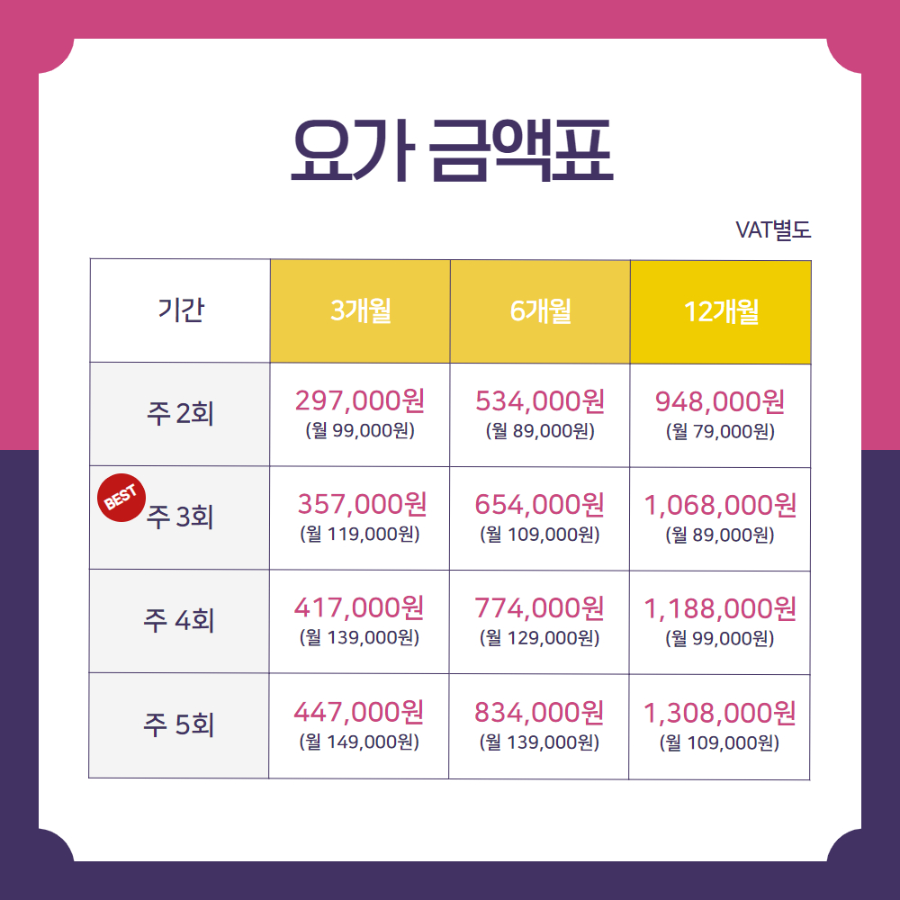 로움요가 신내양원점