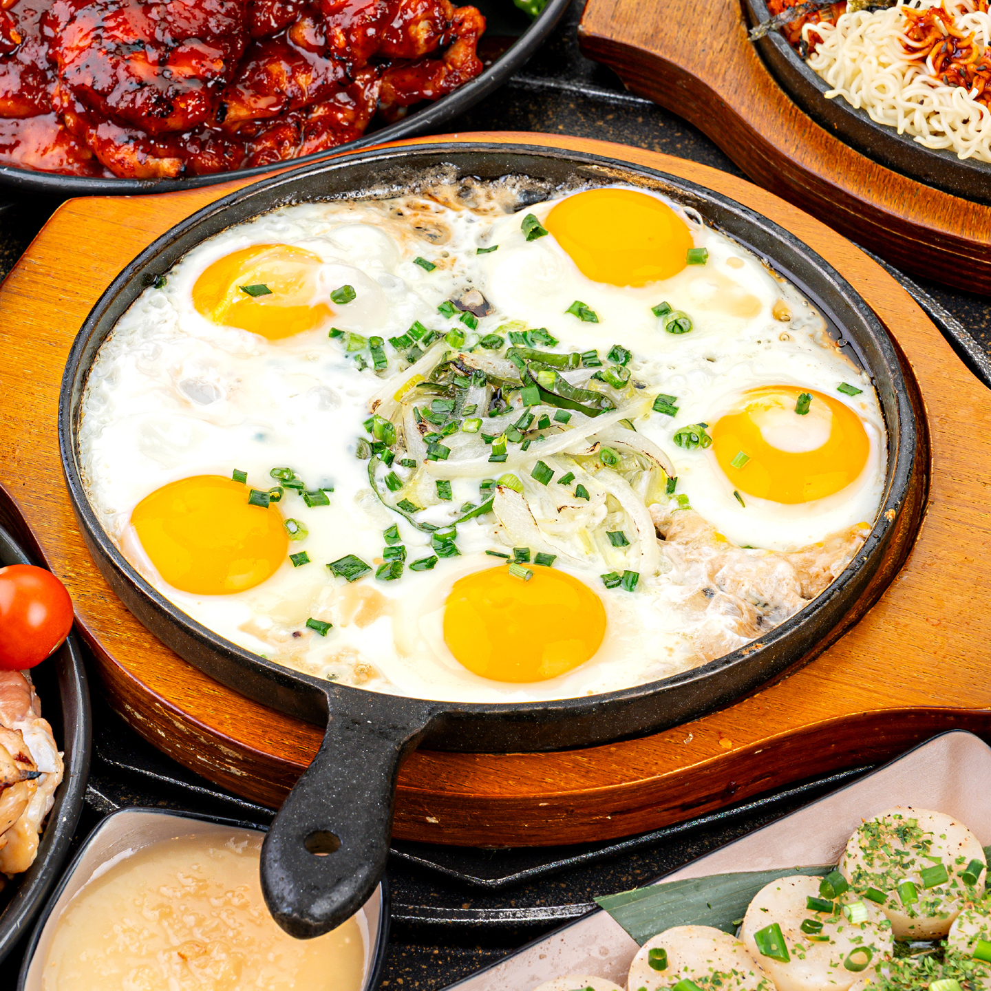 철판 후라이 후라이