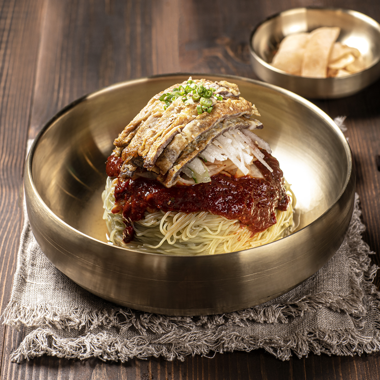 육전 비빔냉면