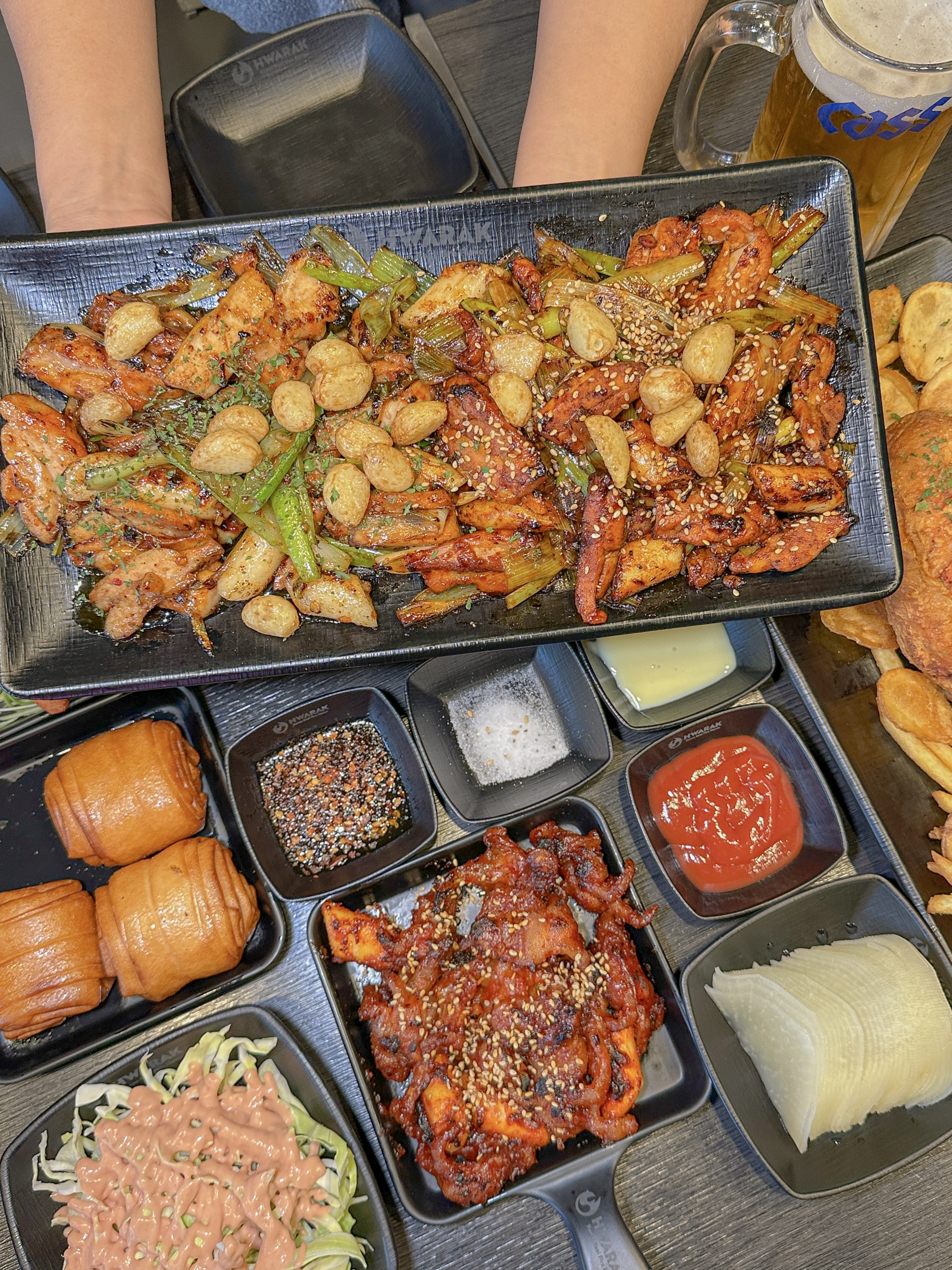 화락바베큐치킨 아산탕정점
