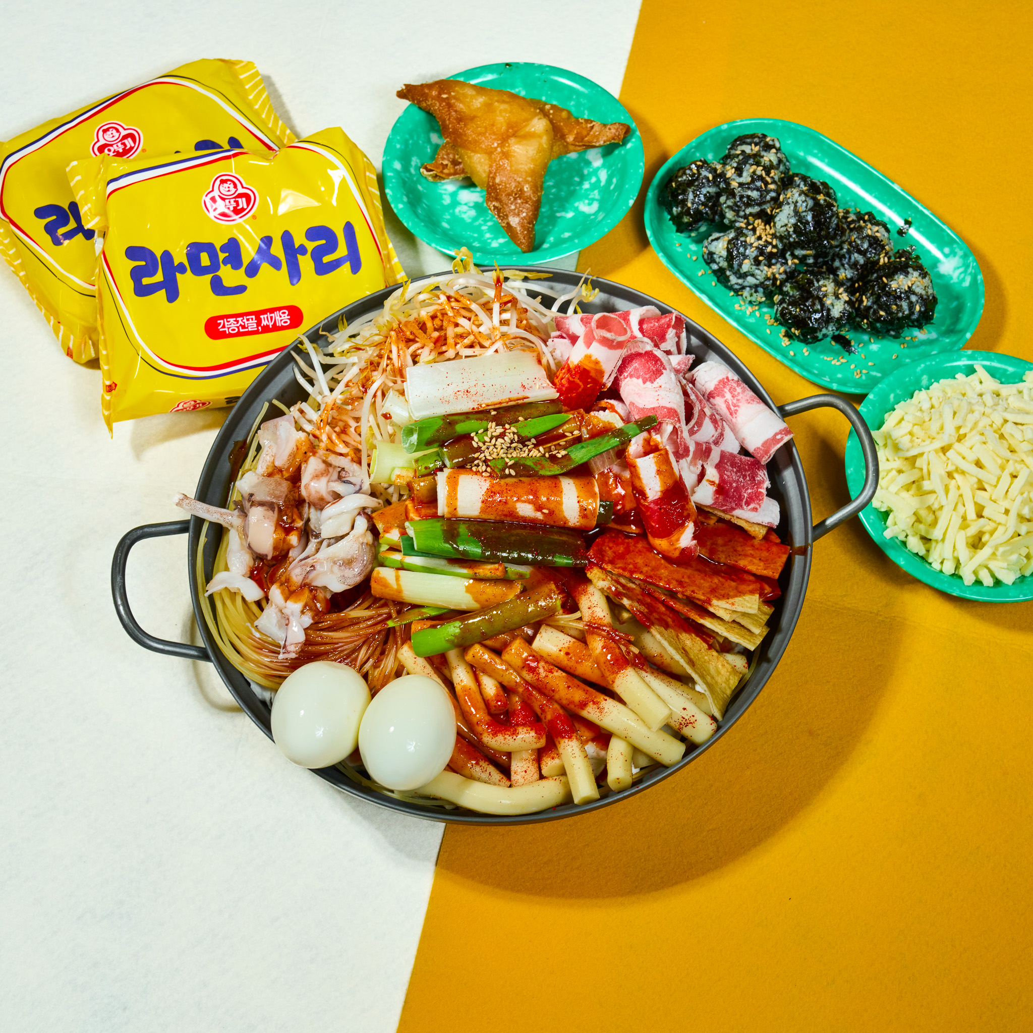 도라무통 즉석떡볶이 루원시티점