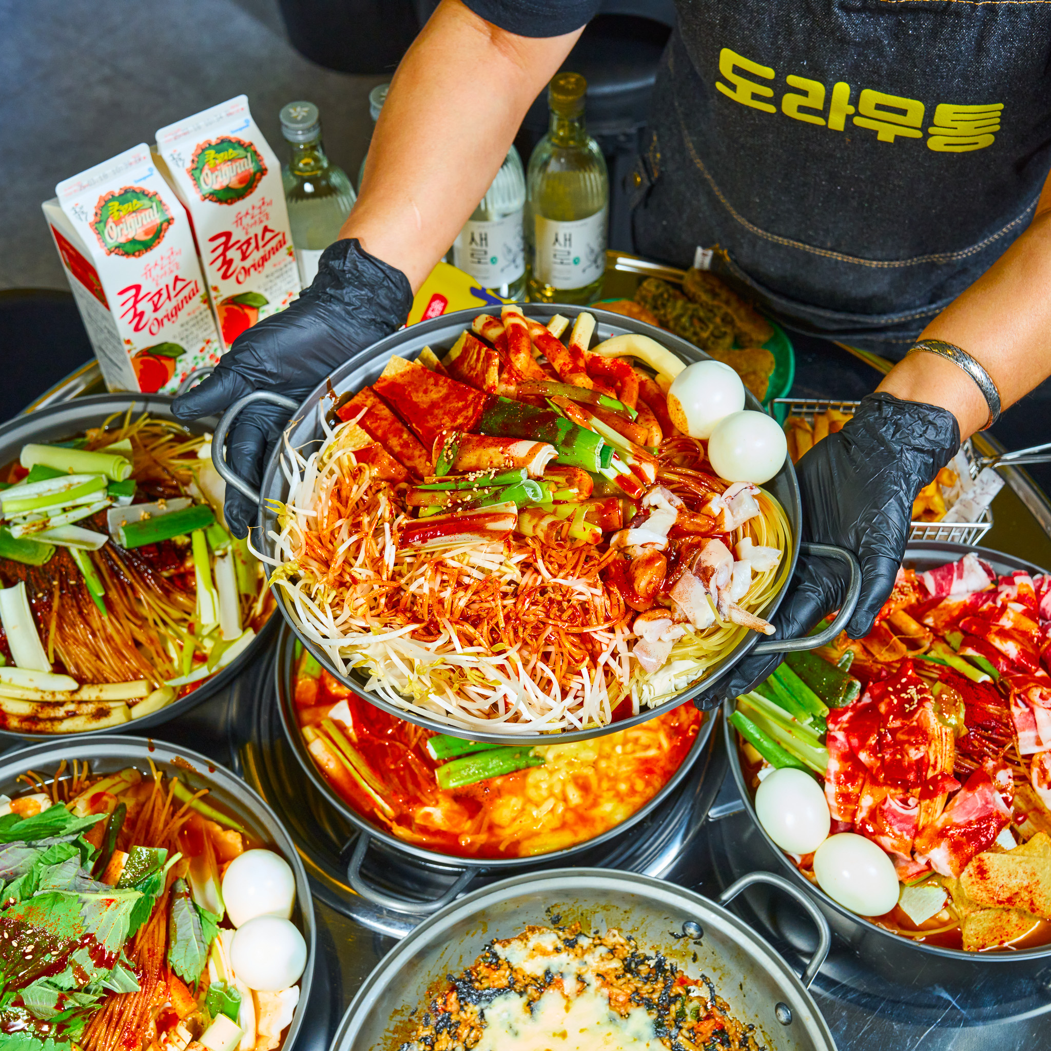 도라무통 즉석떡볶이 루원시티점