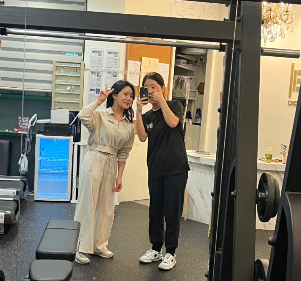 리피티 PT 여성전용 왕십리점 내부 또는 관련 모습
