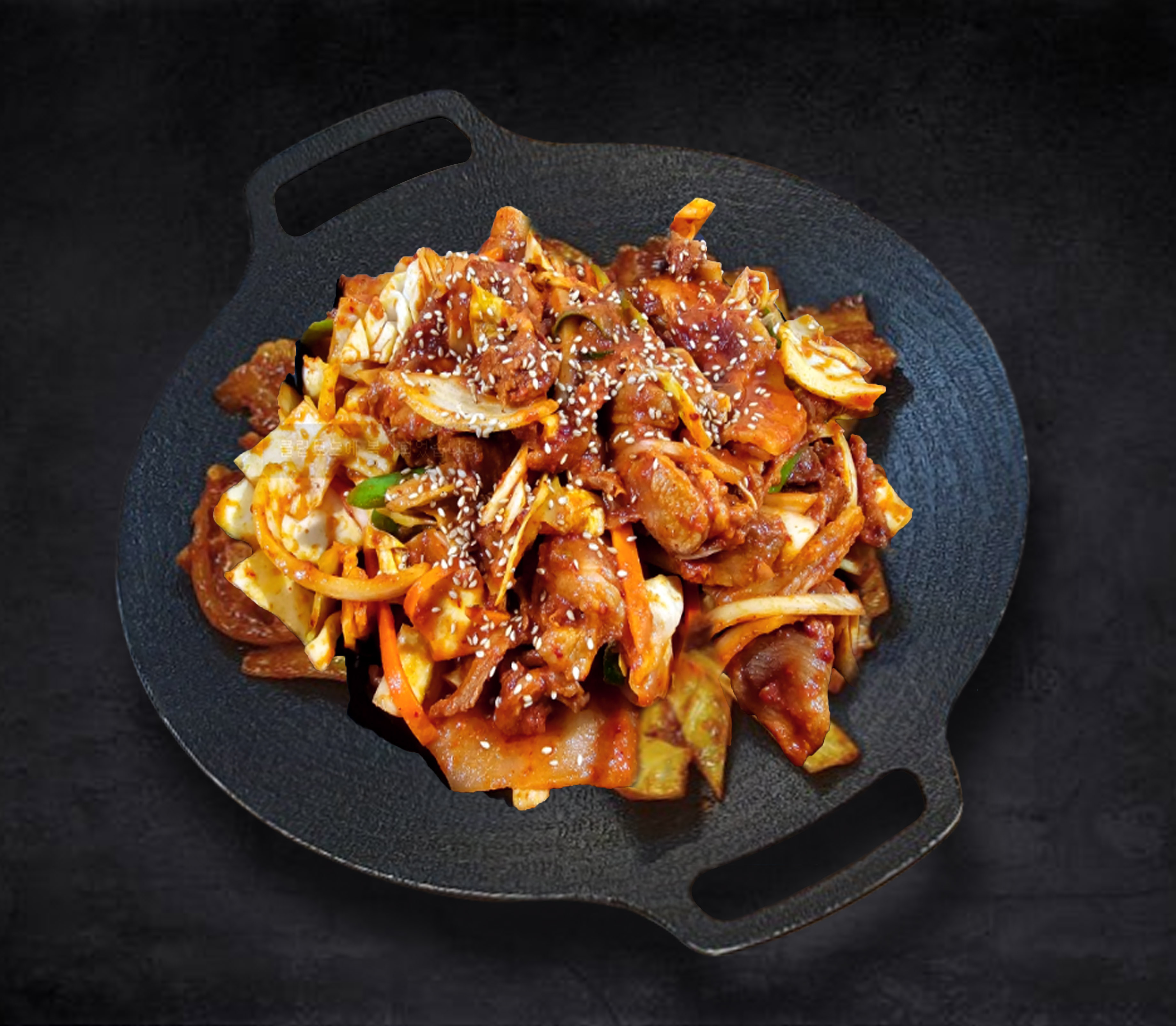 무쇠솥생삼겹김치찌개