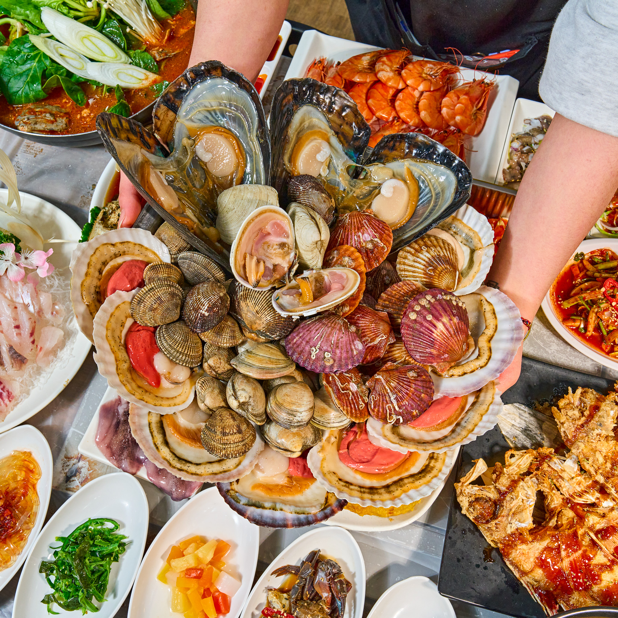 대한횟집 만세튀김 설명사진