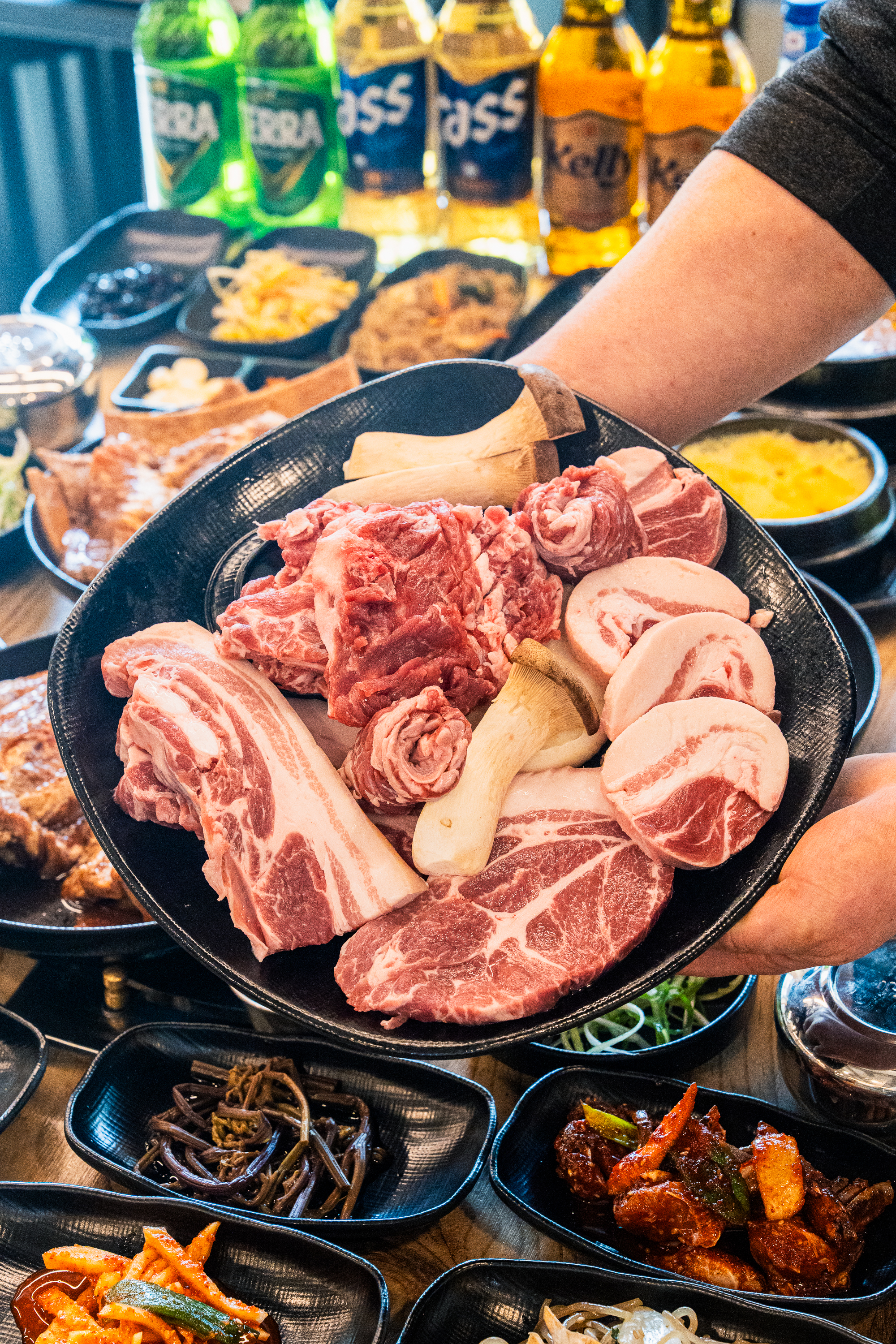 돈날개 숯불갈비 노형점 점심특선 정식