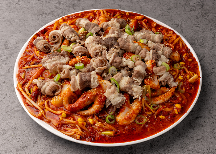 차돌품은쭈꾸미