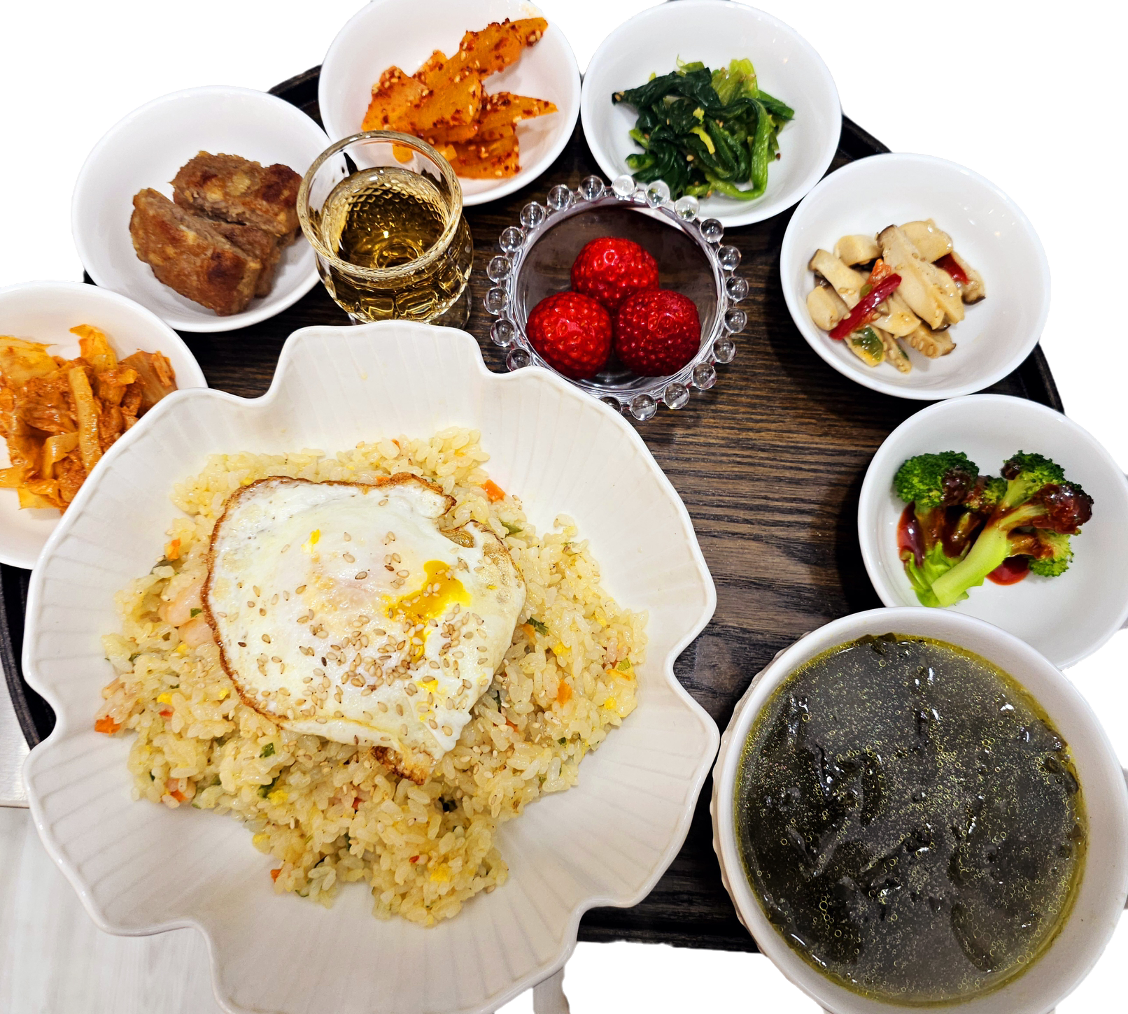 새우볶음밥정식