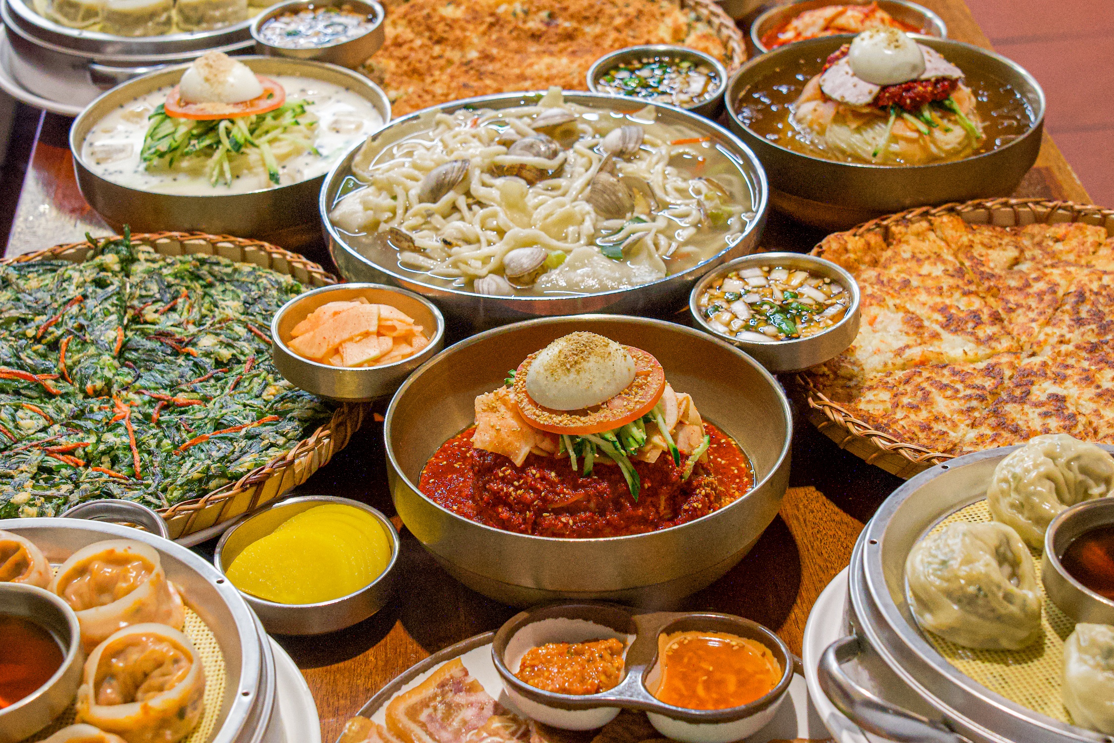 가야밀냉면해물칼국수 본점 내부 또는 관련 모습