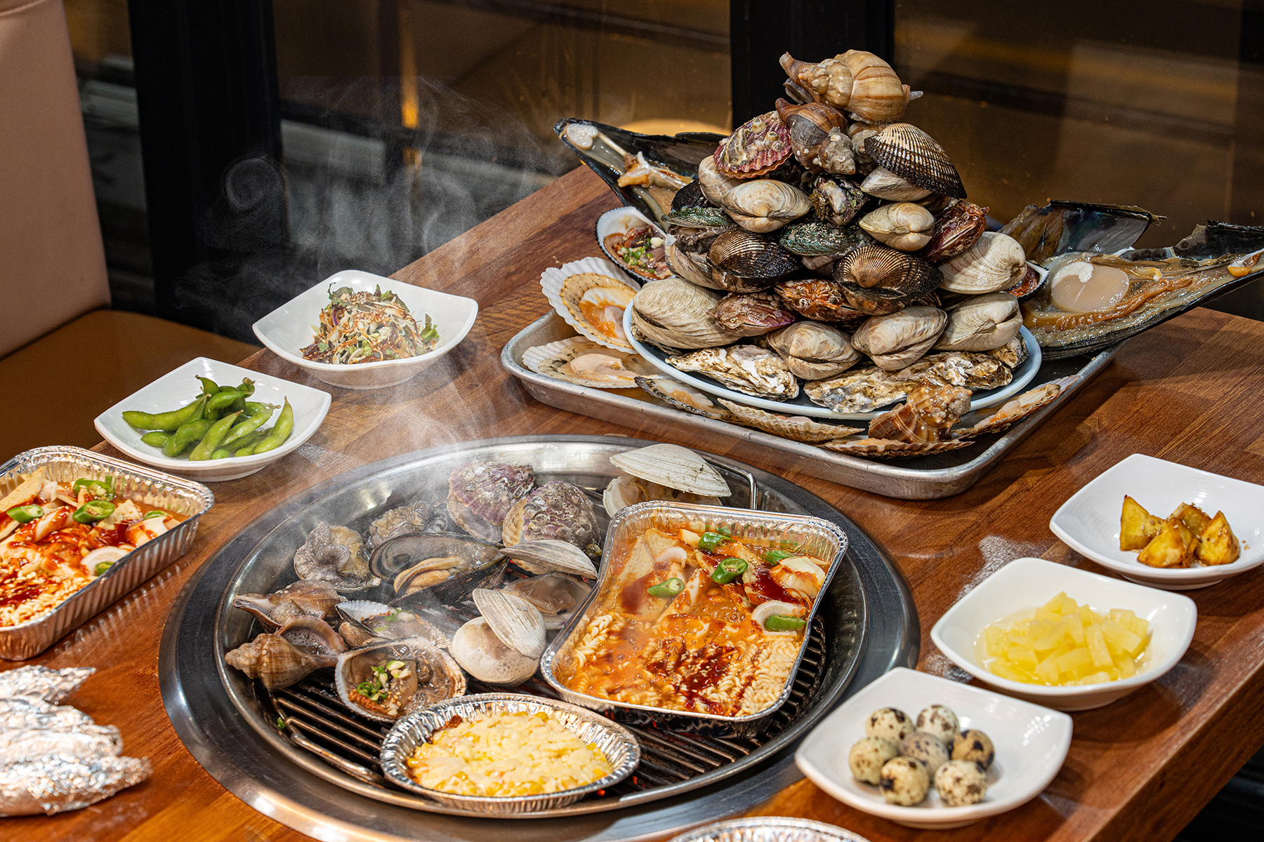큰손회조개구이칼국수