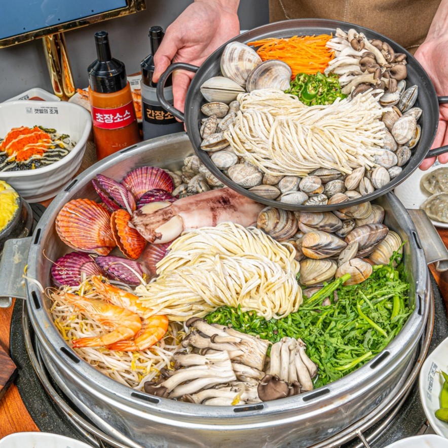 갯벌의조개 가락시장점 내부 또는 관련 모습