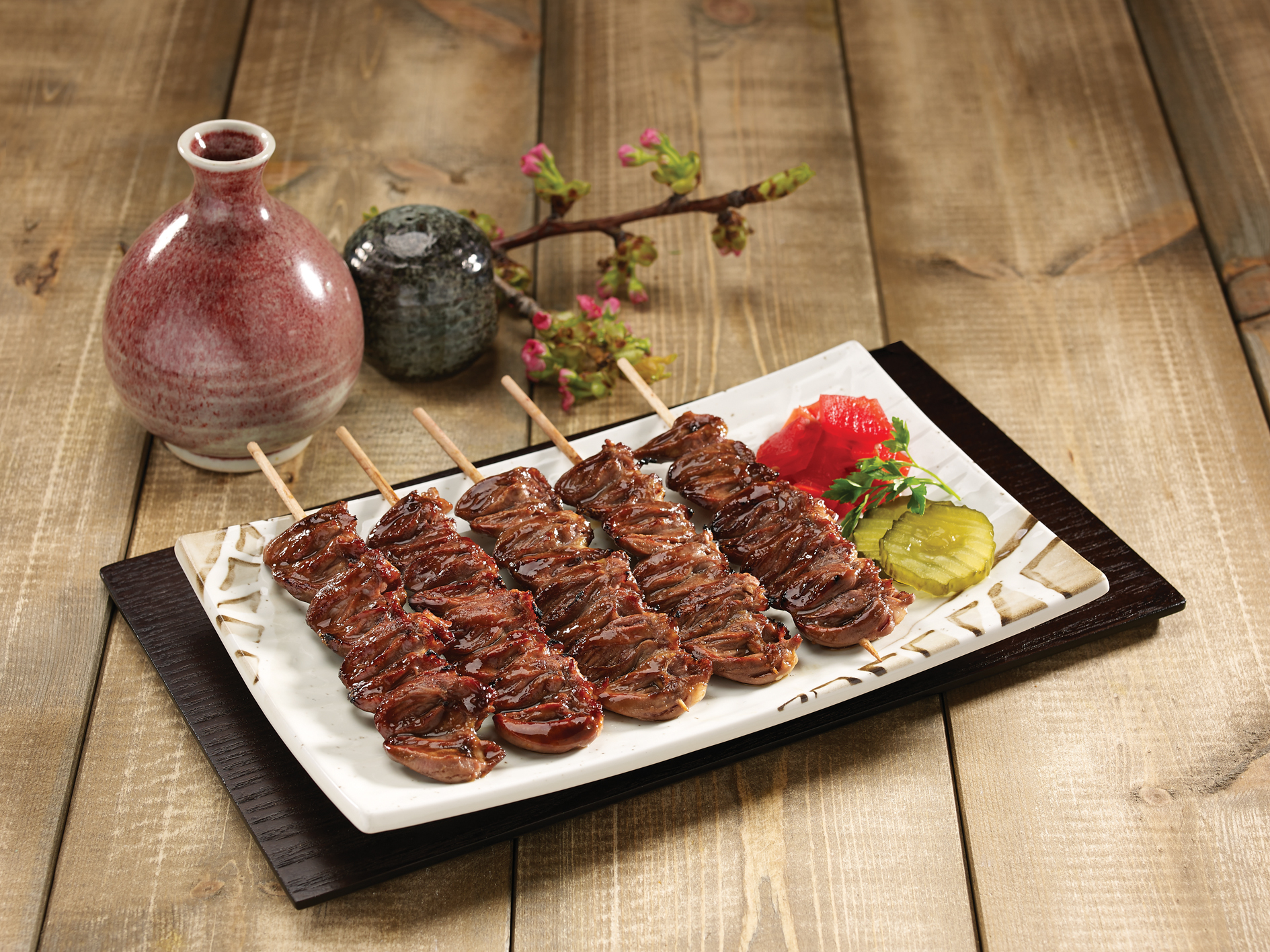 염통꼬치