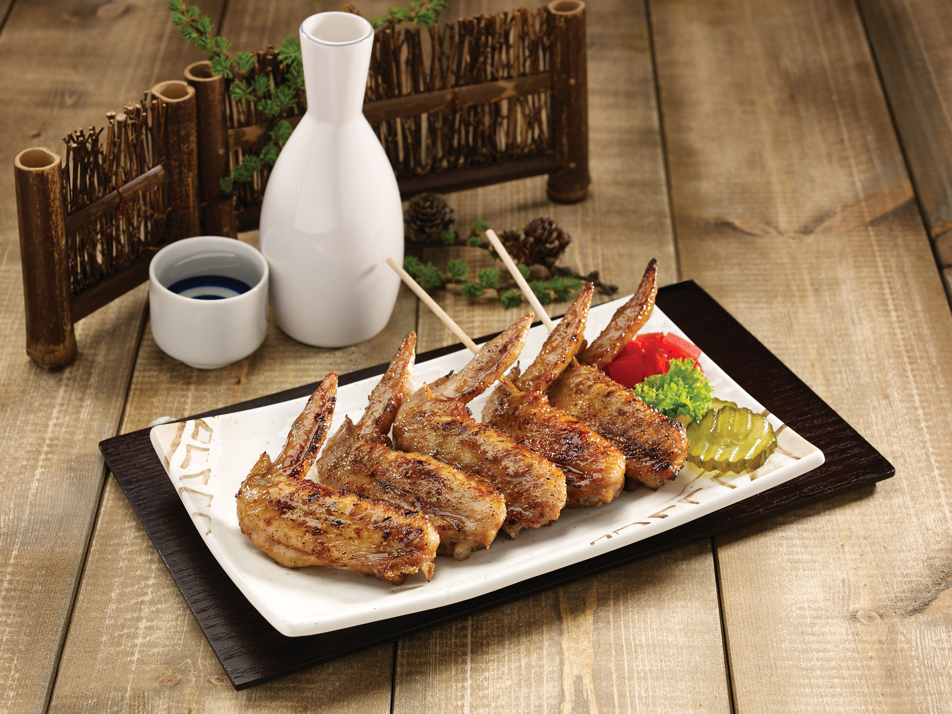 통날깨 꼬치