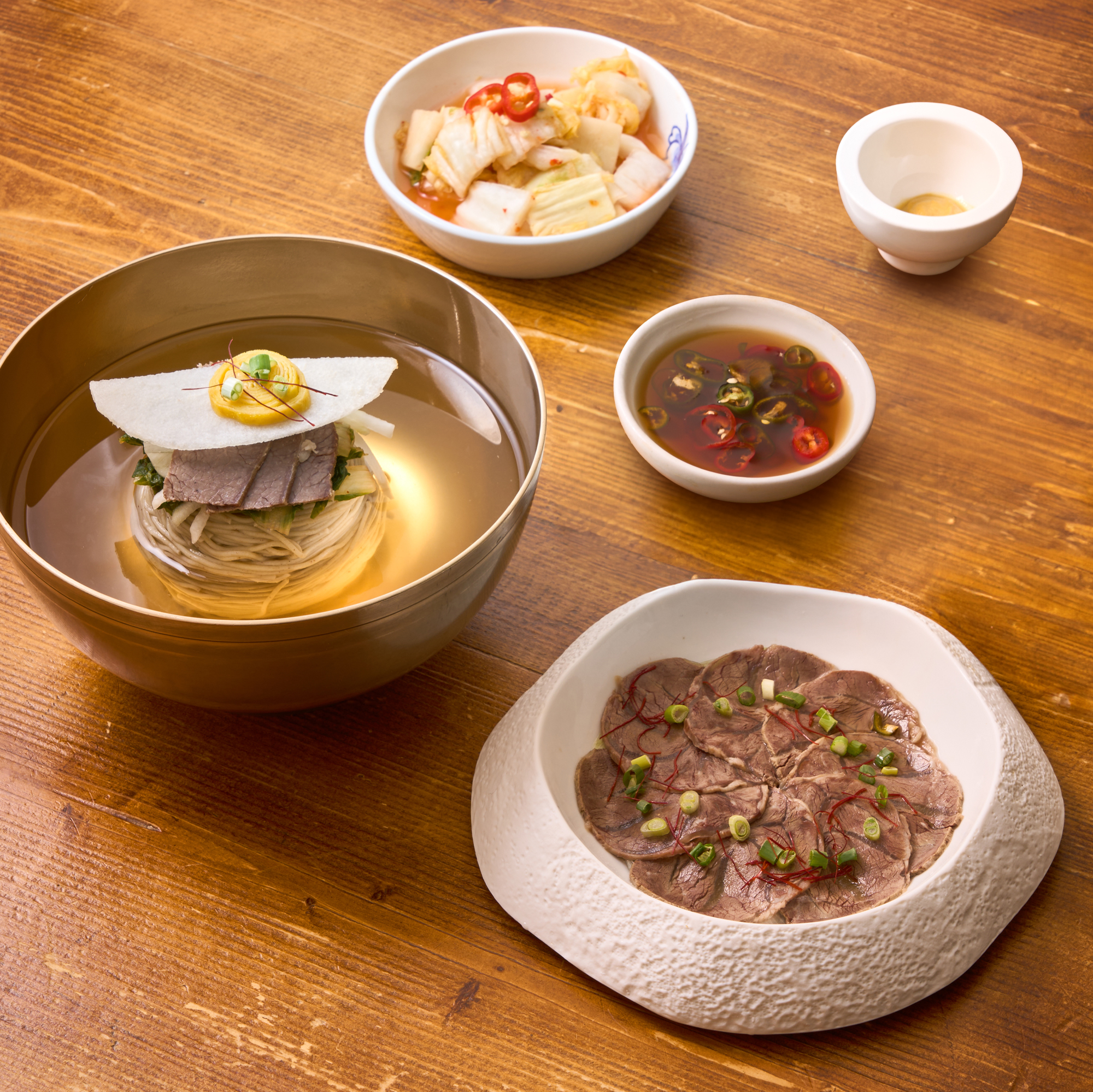 제주메밀100% 순면 냉면수육세트