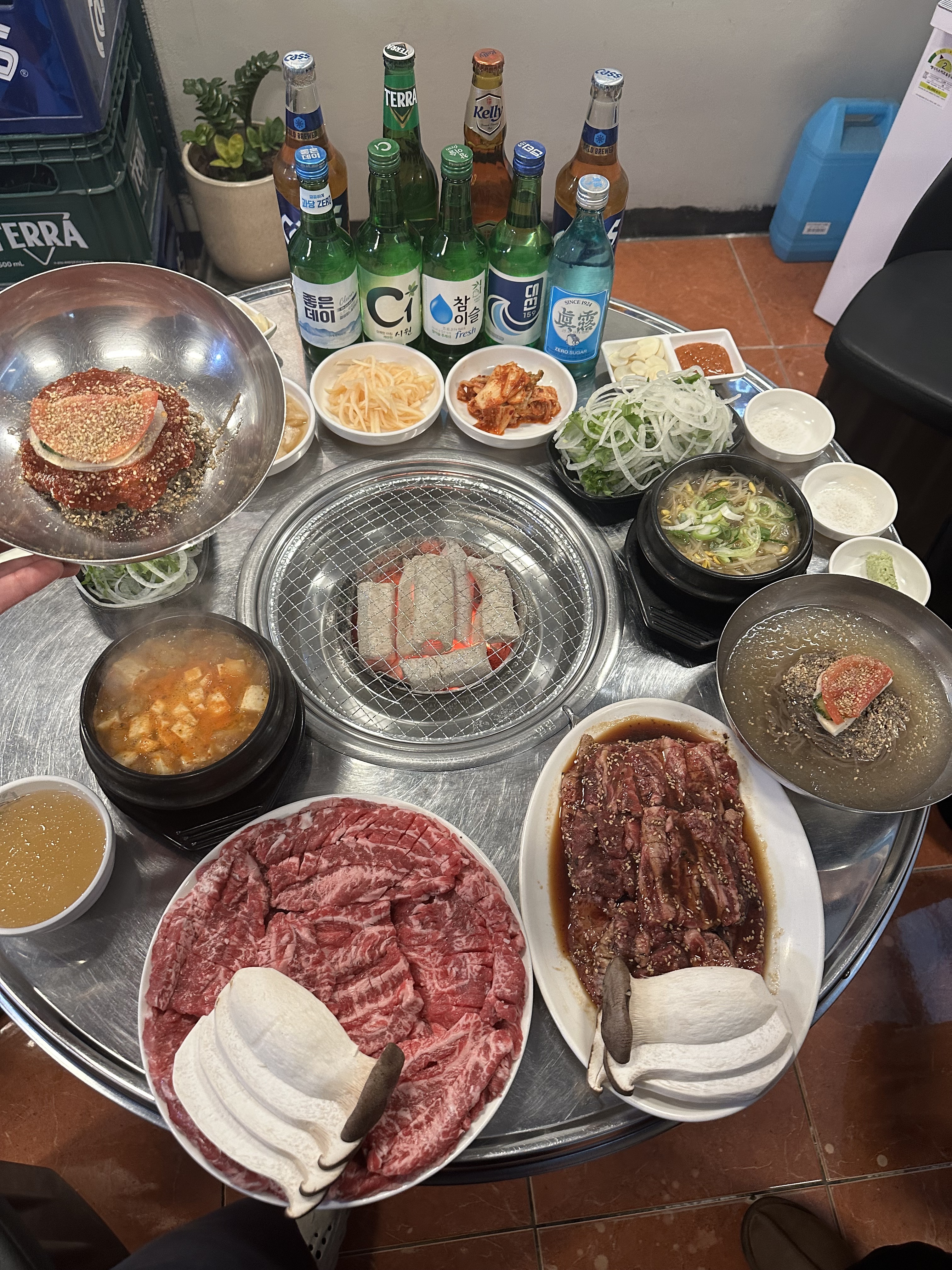 삼부자황제갈비살