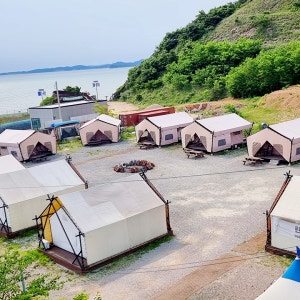 탄도항 노을 캠핑장