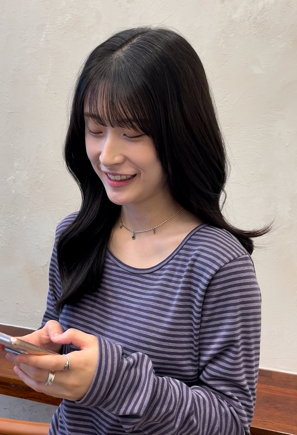 다비치헤어 내부 또는 관련 모습