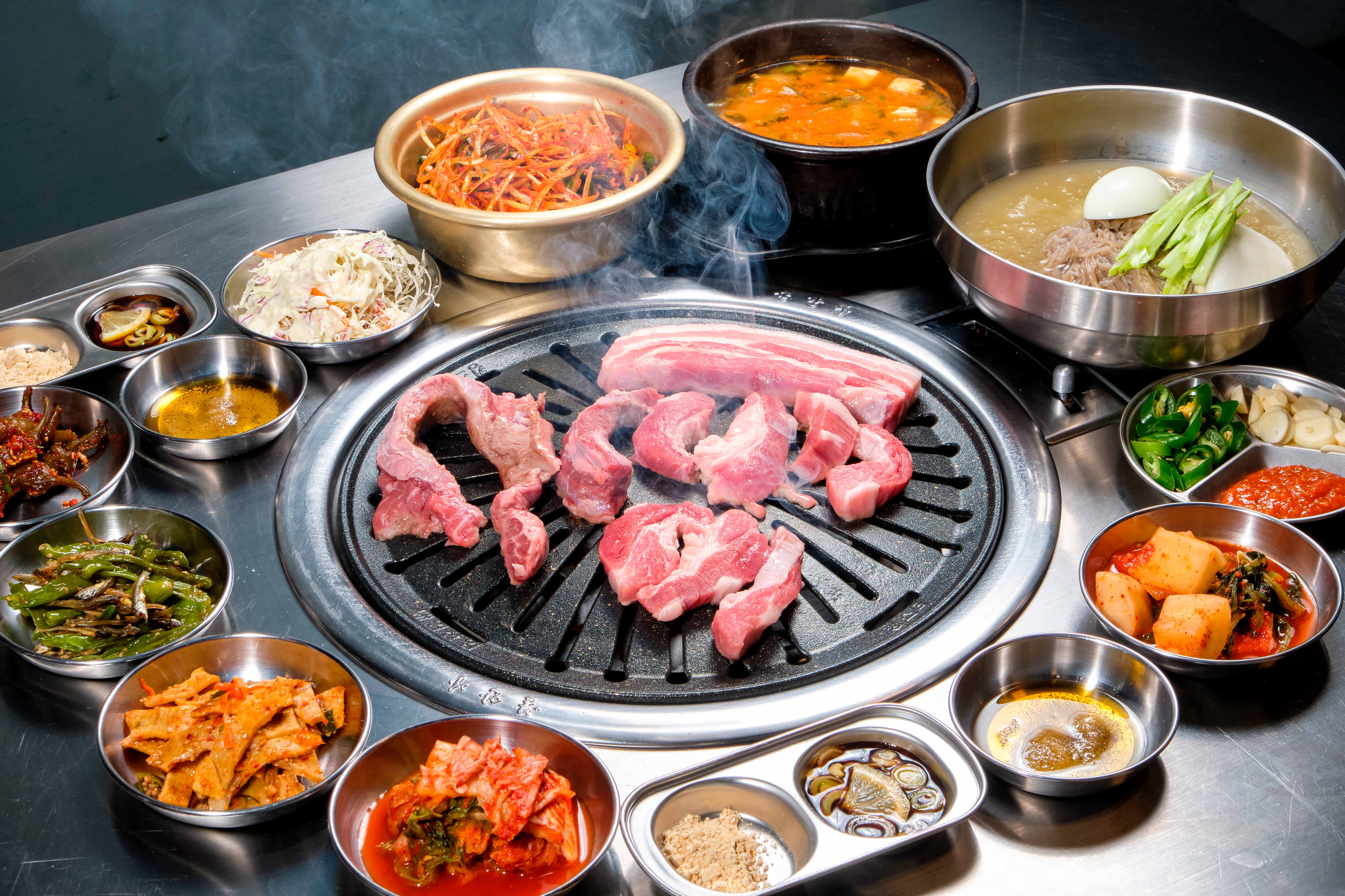 천상아꽃돼지숯불구이 설명사진