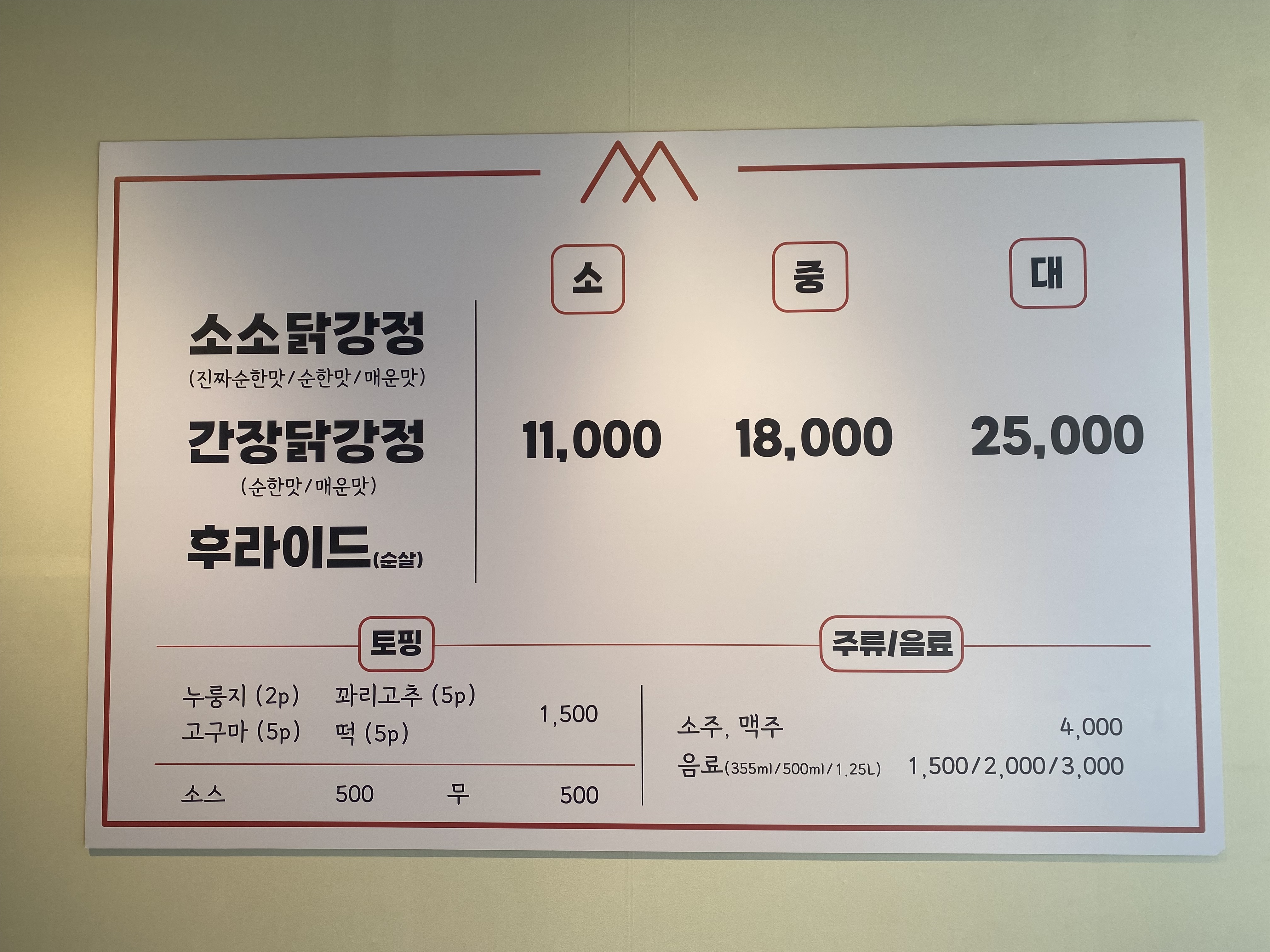소소닭강정 양산사송점