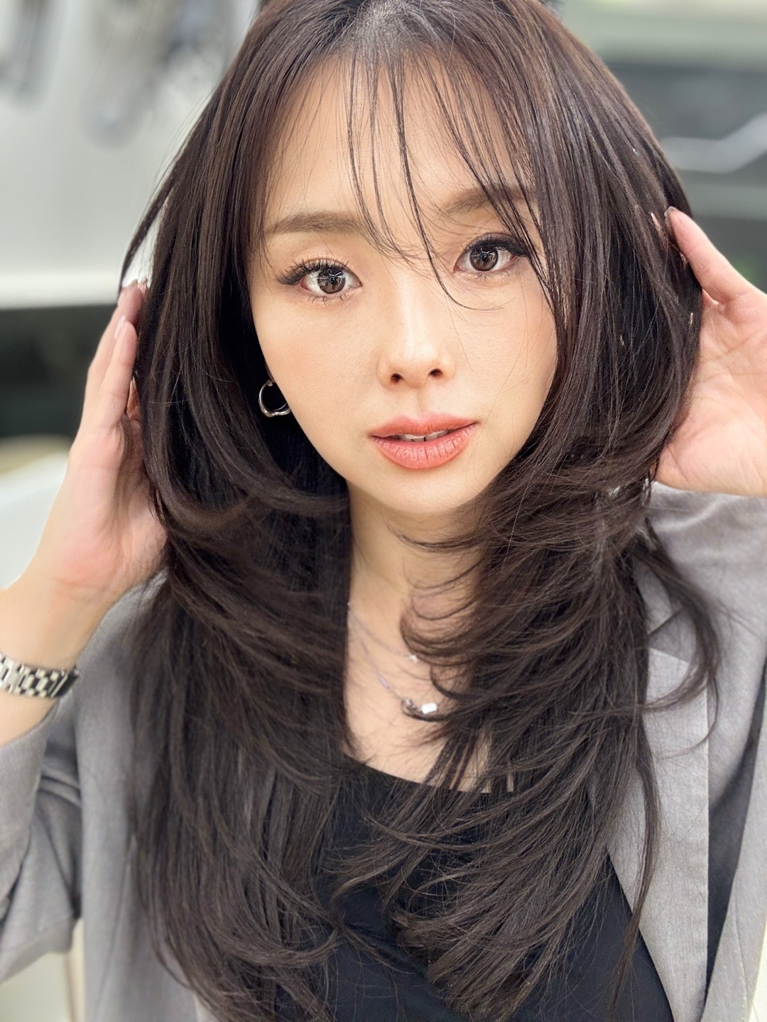 이지다헤어 만석공원점 내부 또는 관련 모습