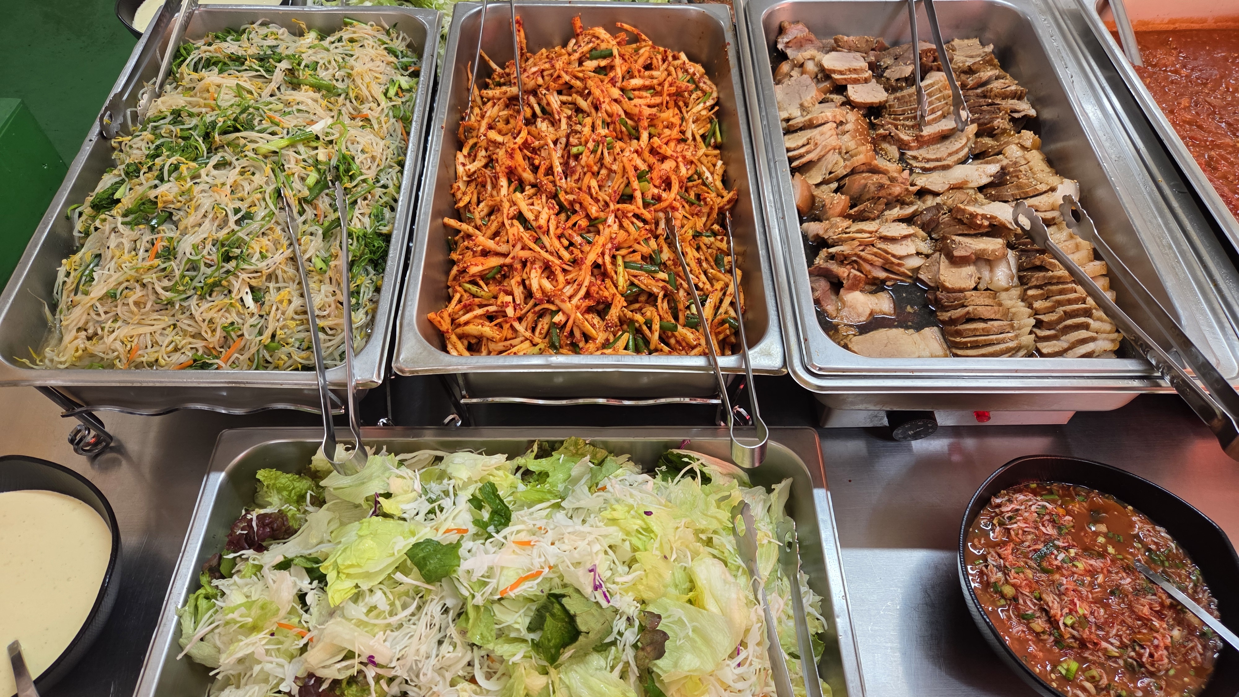 맛있는정원 한식뷔페 글로벌