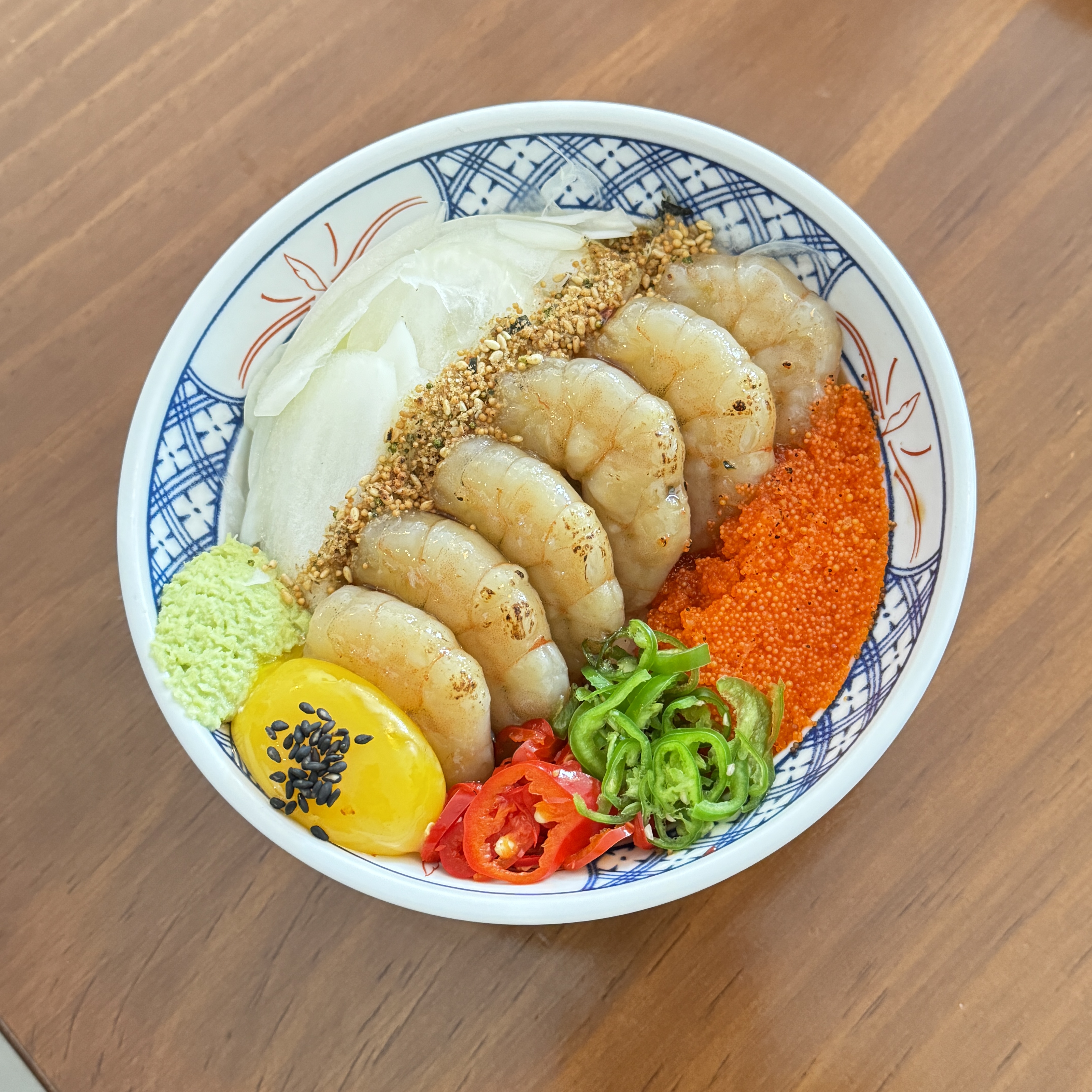 간장새우장덮밥
