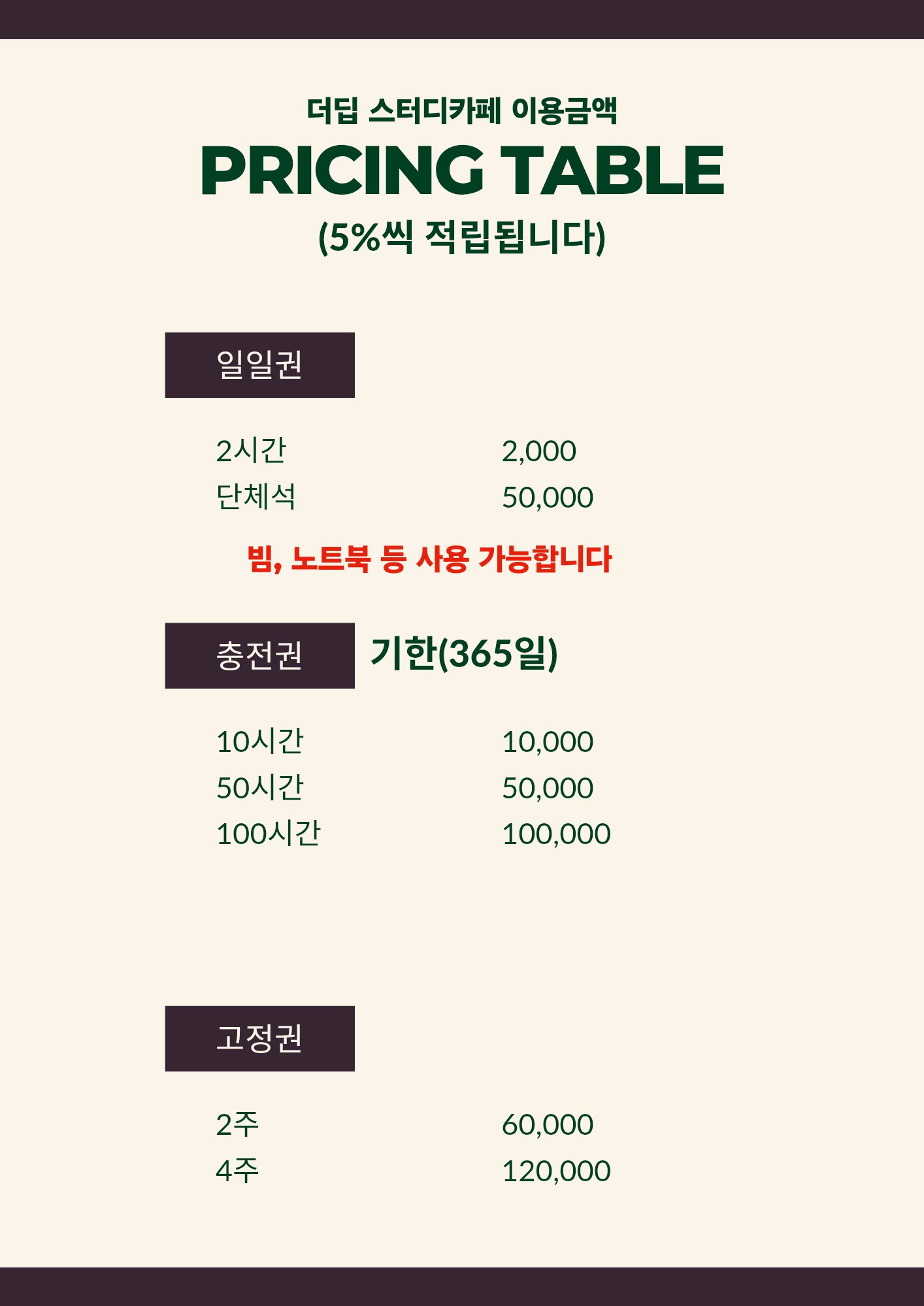 스터디카페더딥