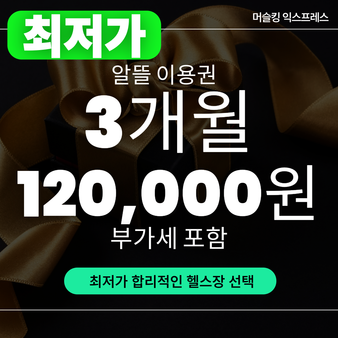 머슬킹 토탈 휘트니스 내부 또는 관련 모습