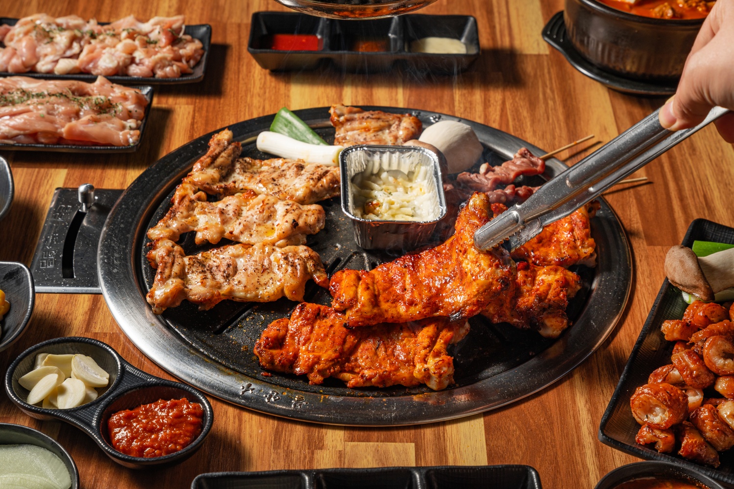 전원숯불닭구이